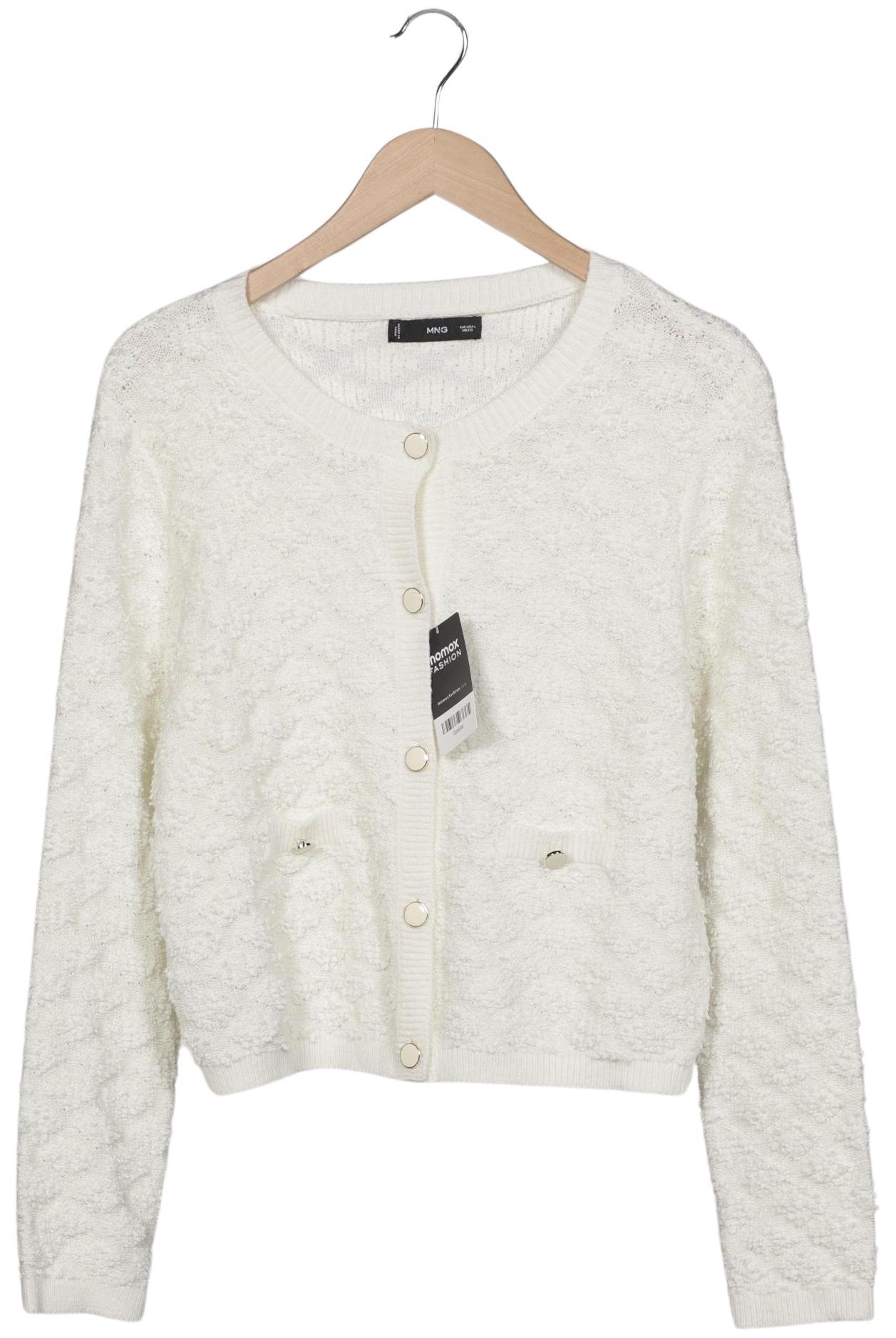

Mango Damen Strickjacke, cremeweiß, Gr. 42