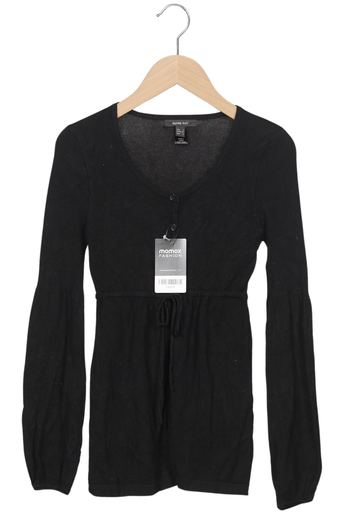 

Mango Damen Strickjacke, schwarz, Gr. 36