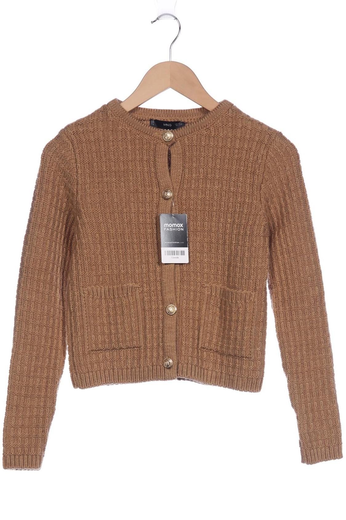 

Mango Damen Strickjacke, braun, Gr. 34