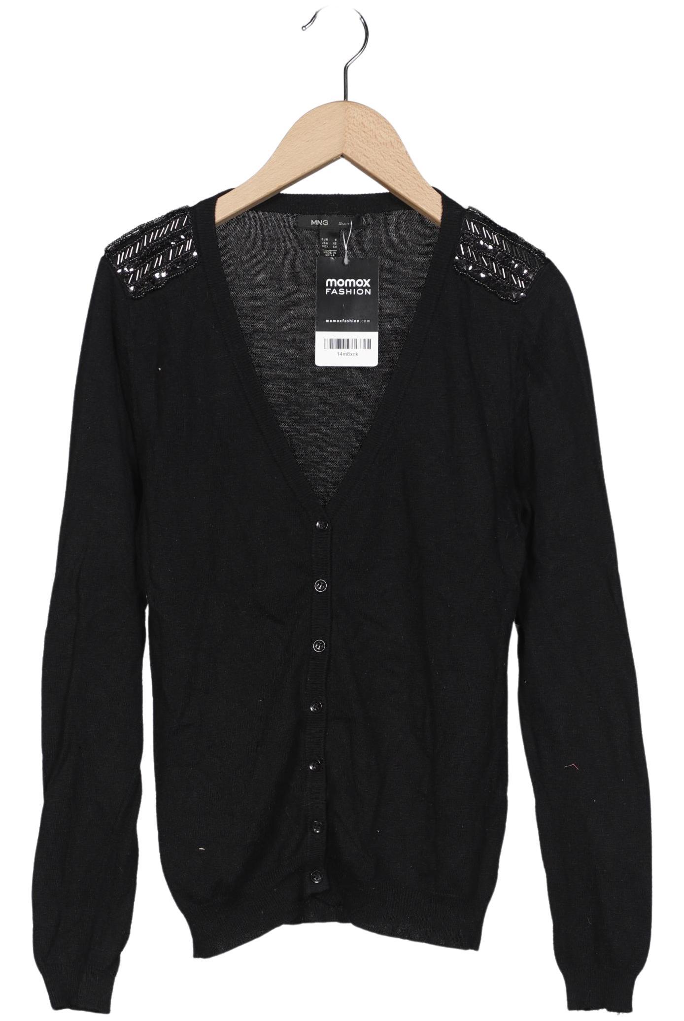 

Mango Damen Strickjacke, schwarz, Gr. 36