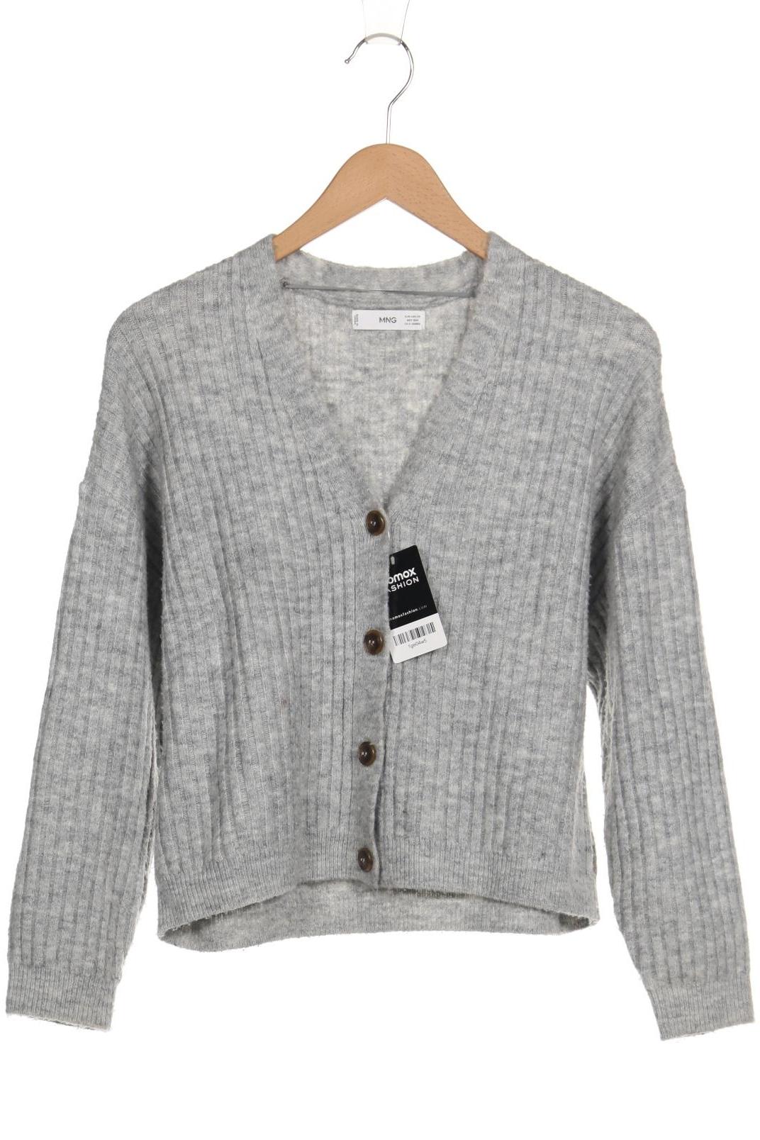 

Mango Damen Strickjacke, grau, Gr. 34