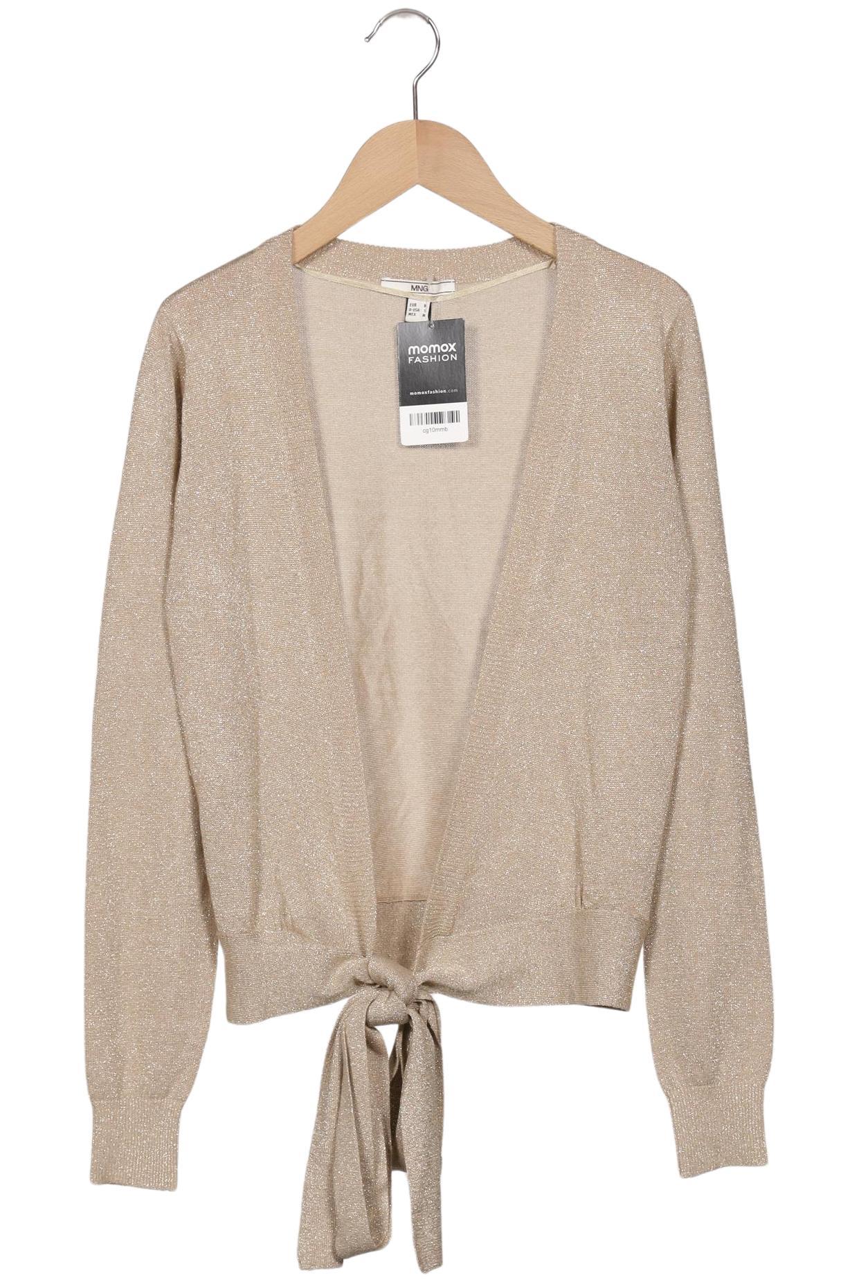 

Mango Damen Strickjacke, beige, Gr. 38