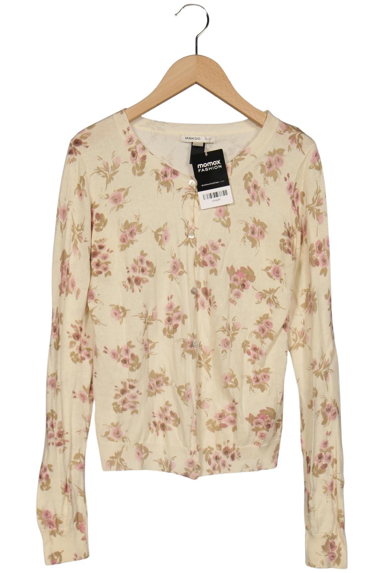 

Mango Damen Strickjacke, cremeweiß, Gr. 38