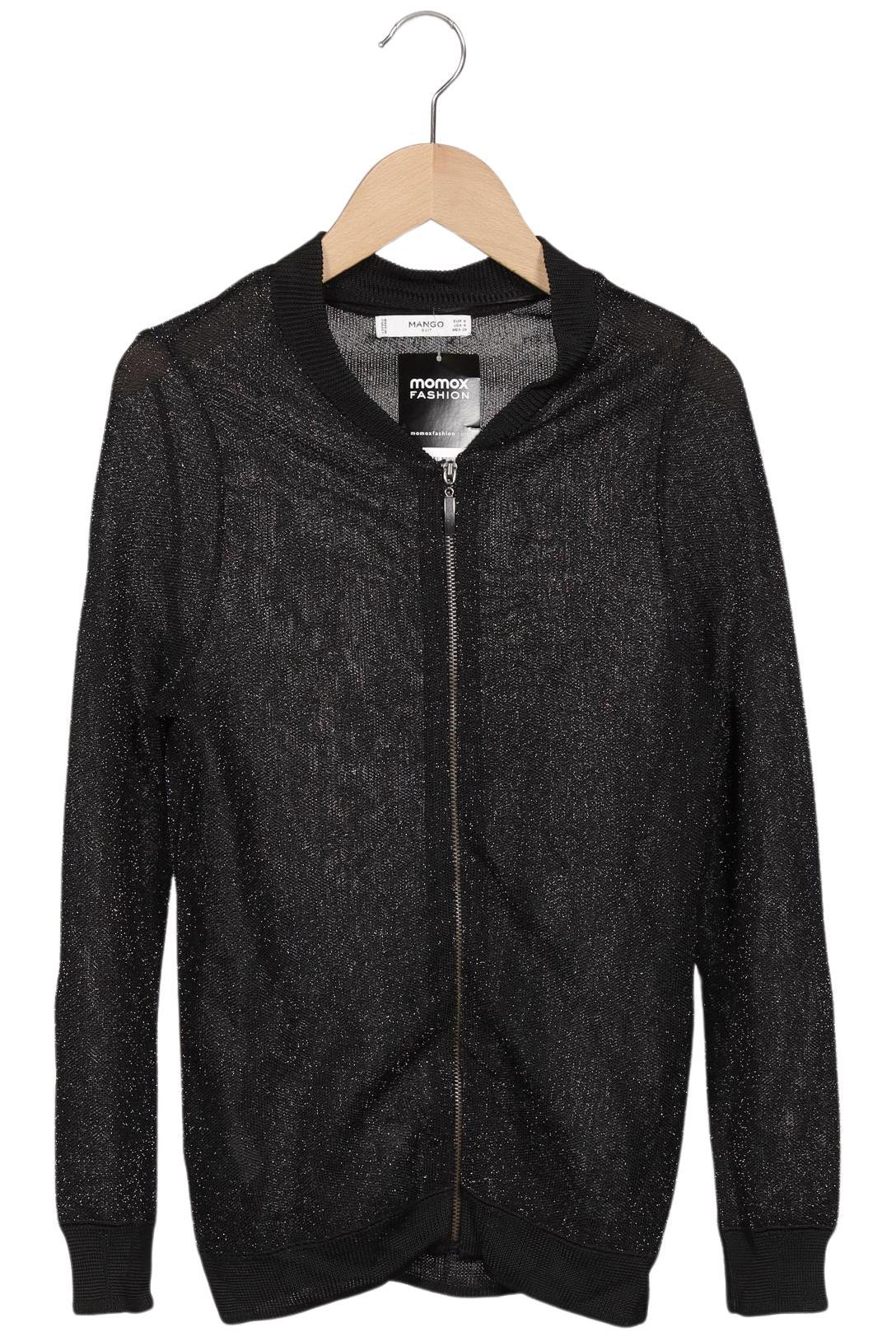 

Mango Damen Strickjacke, schwarz, Gr. 36