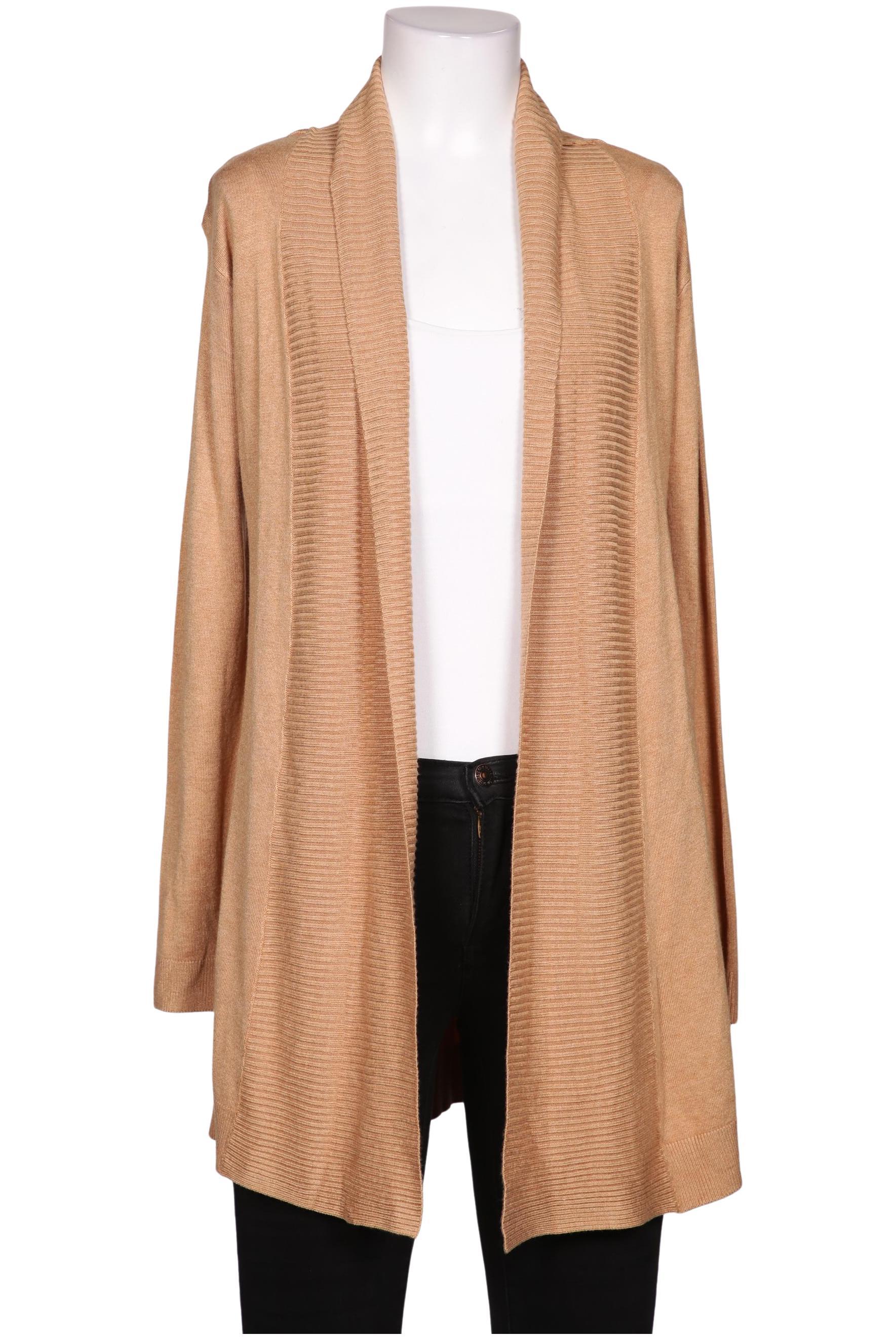 

Mango Damen Strickjacke, beige, Gr. 36