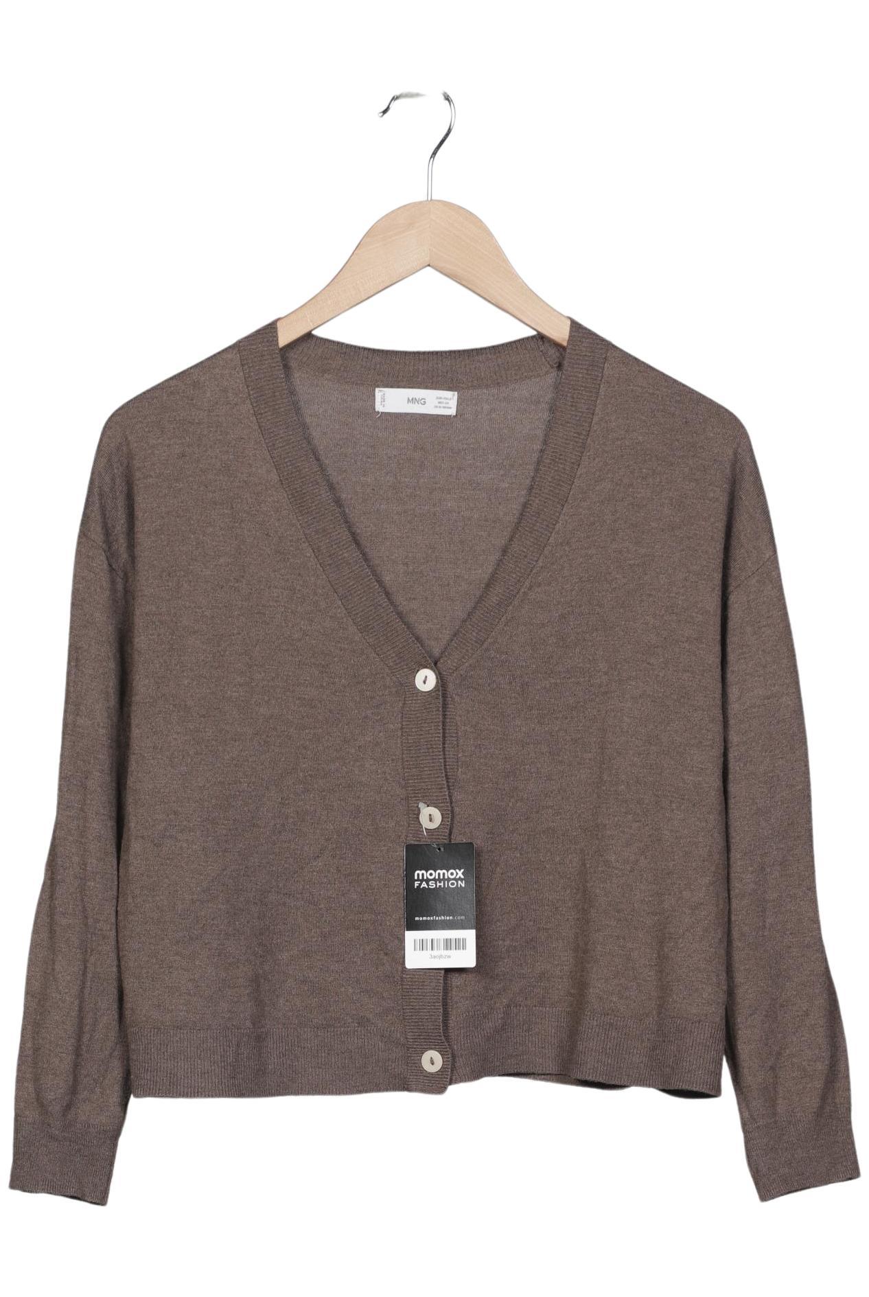 

Mango Damen Strickjacke, braun, Gr. 36