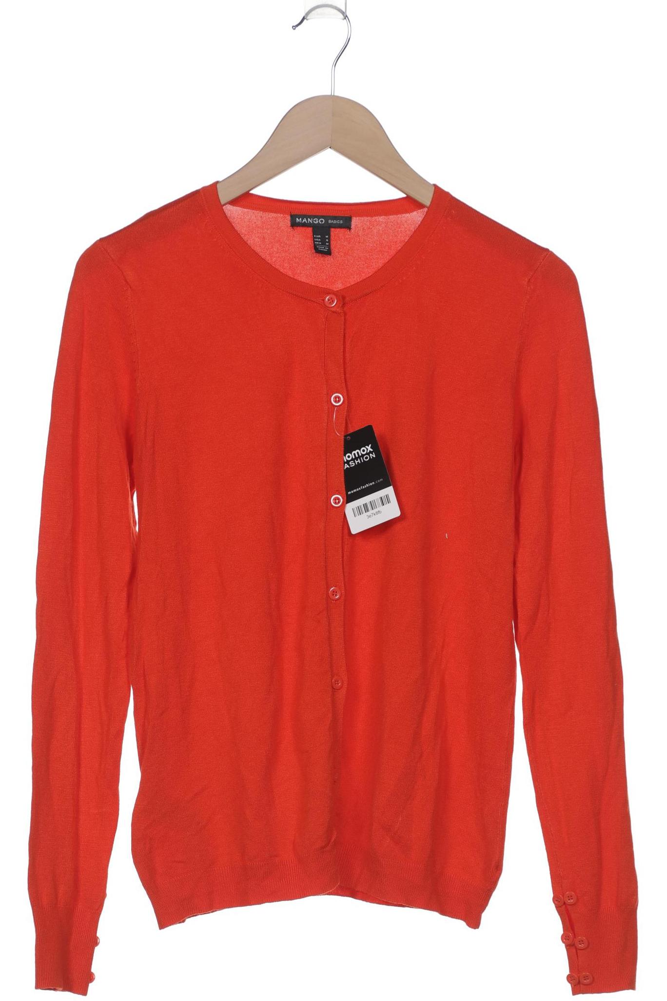 

Mango Damen Strickjacke, orange, Gr. 38
