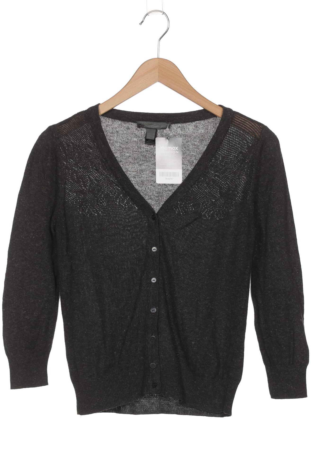 

Mango Damen Strickjacke, grau, Gr. 38