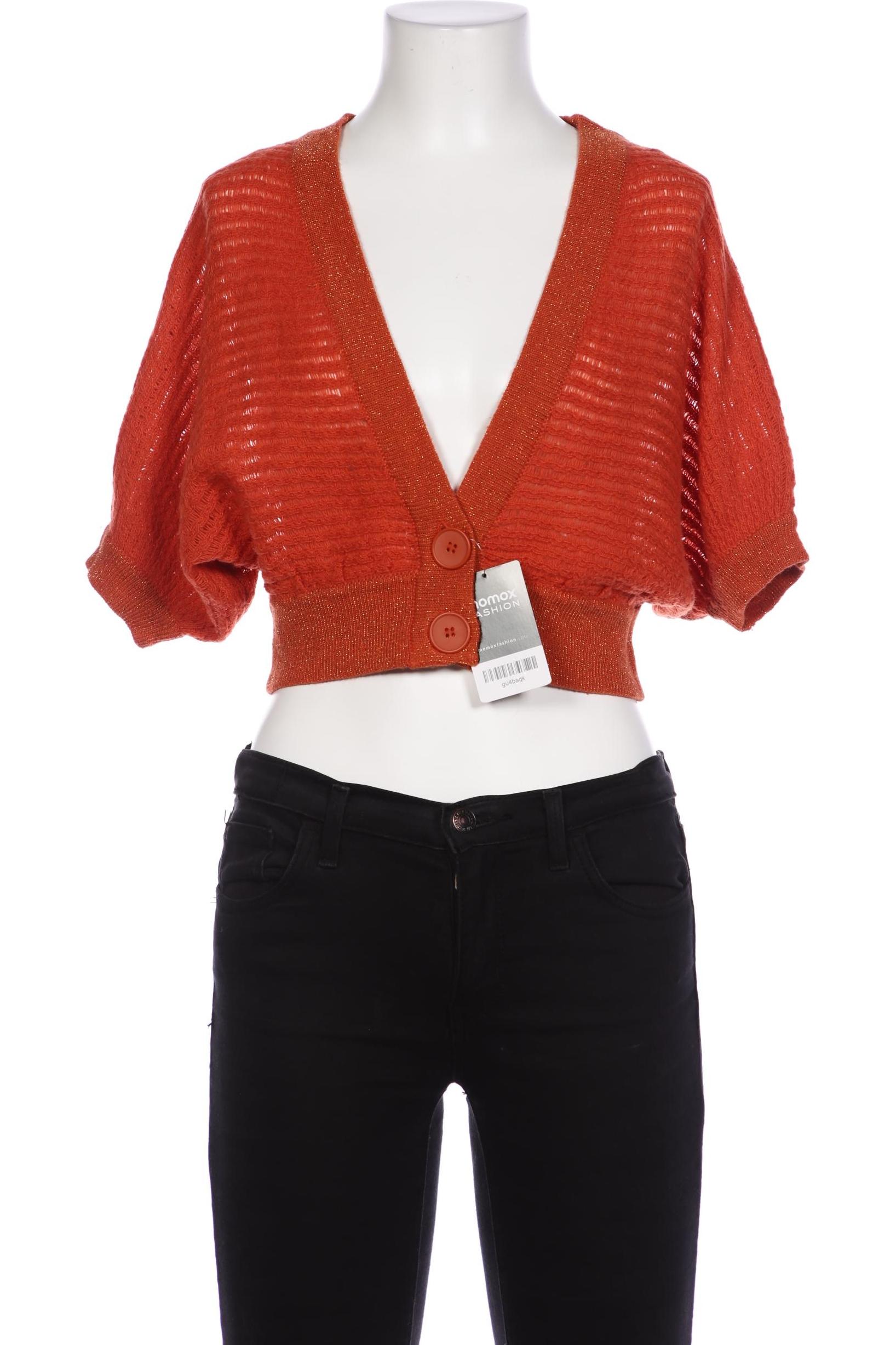 

Mango Damen Strickjacke, orange, Gr. 36