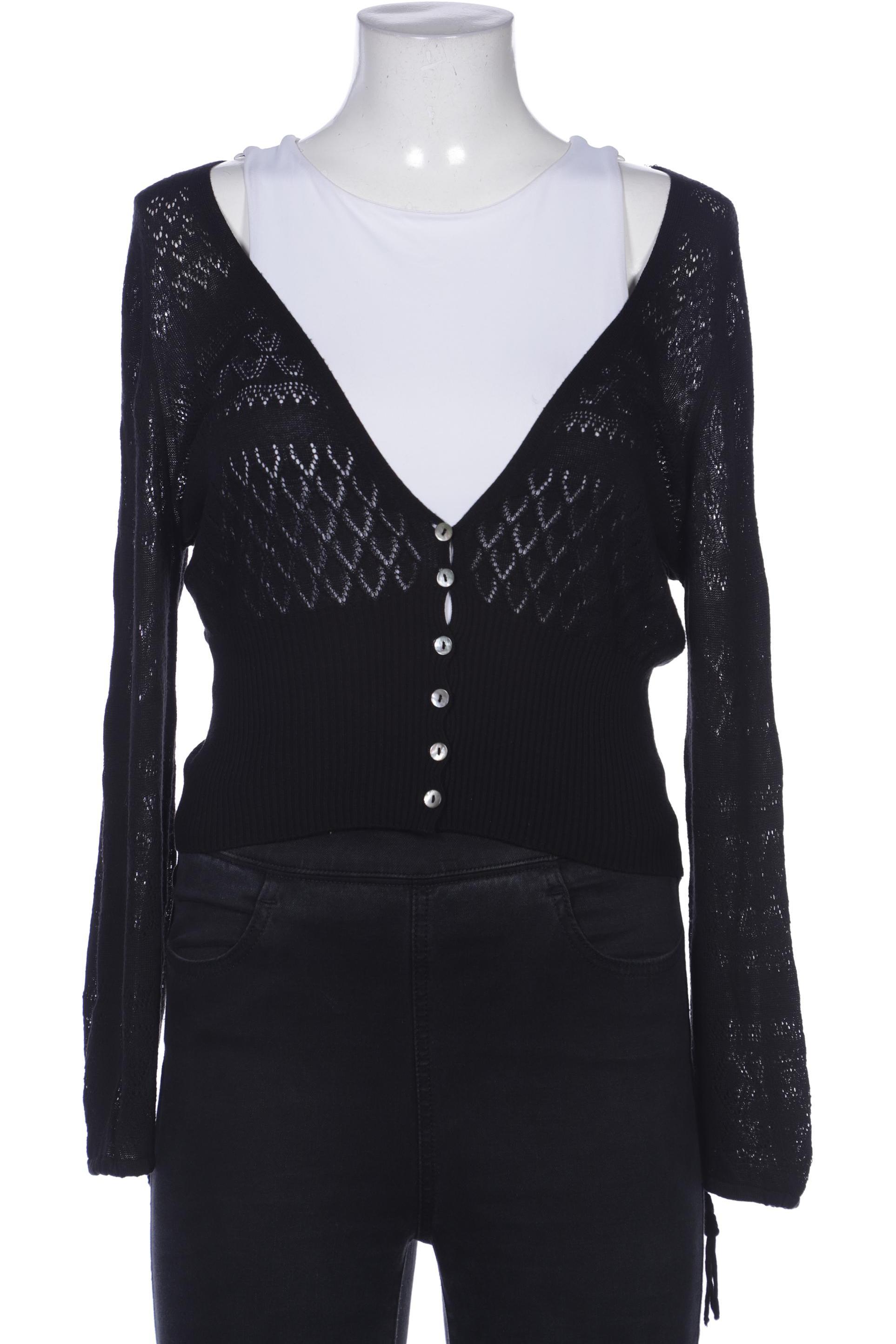 

Mango Damen Strickjacke, schwarz, Gr. 38