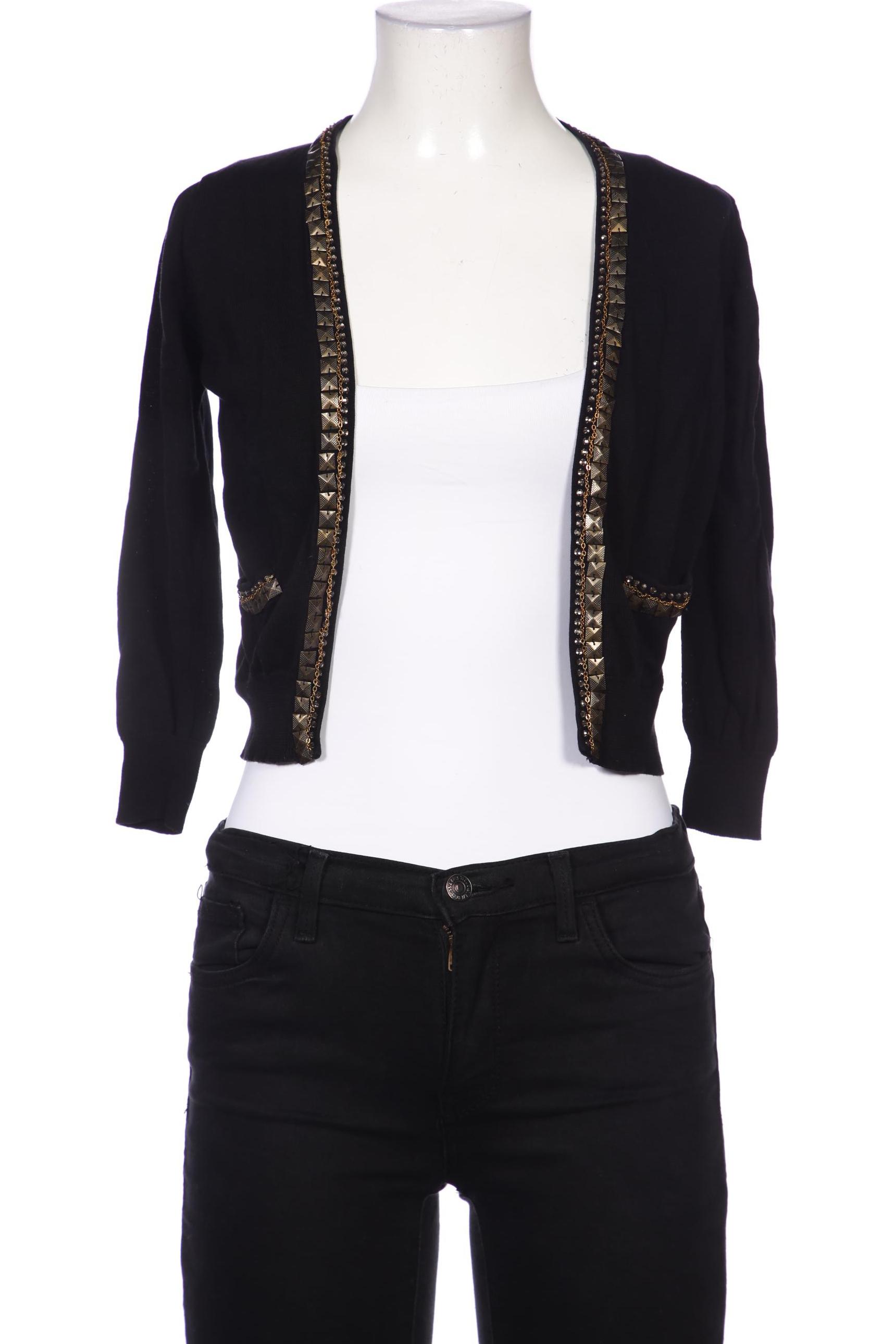 

MANGO Damen Strickjacke, schwarz
