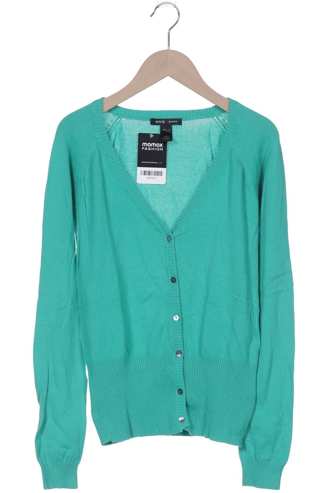 

Mango Damen Strickjacke, grün, Gr. 38