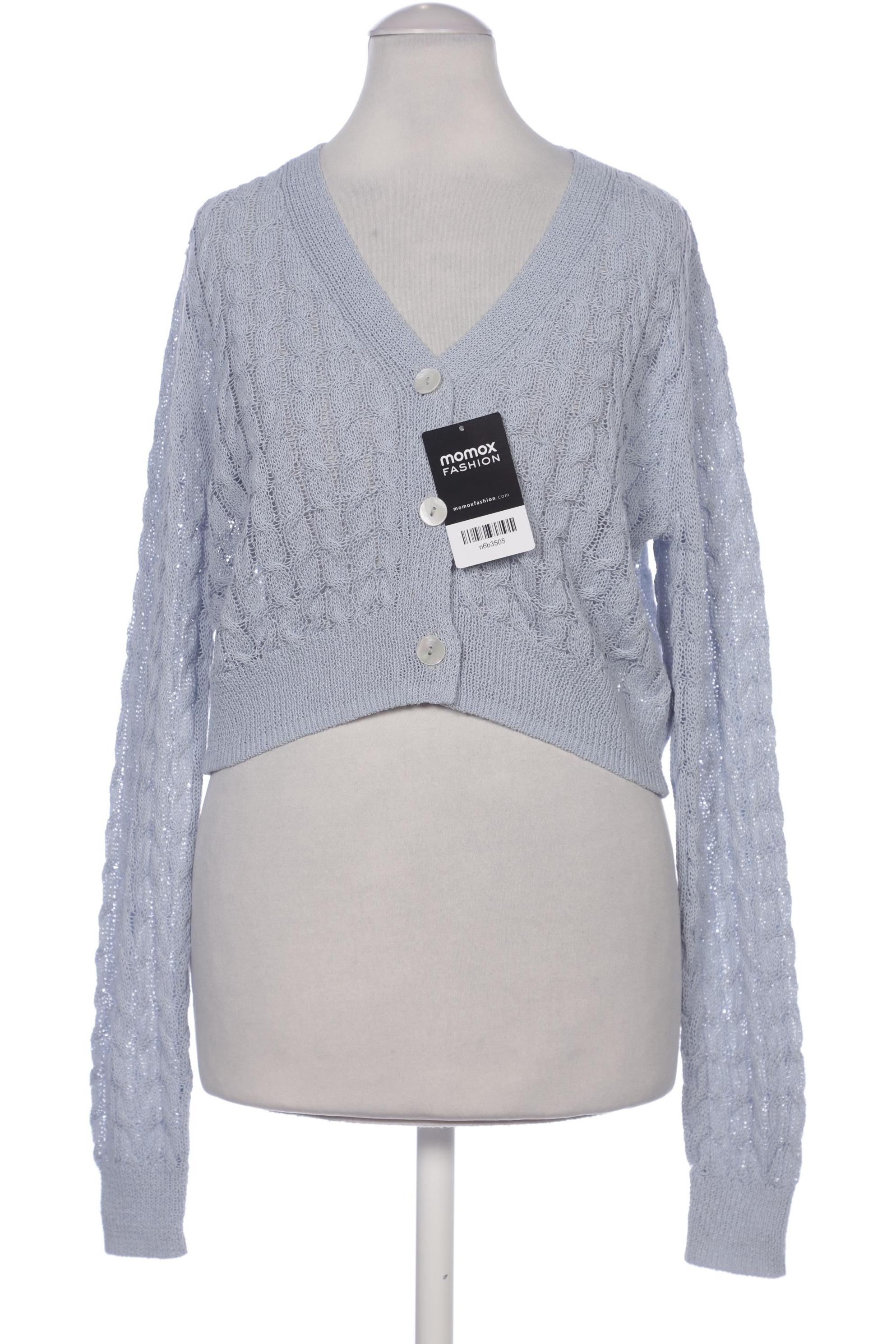 

Mango Damen Strickjacke, hellblau, Gr. 34