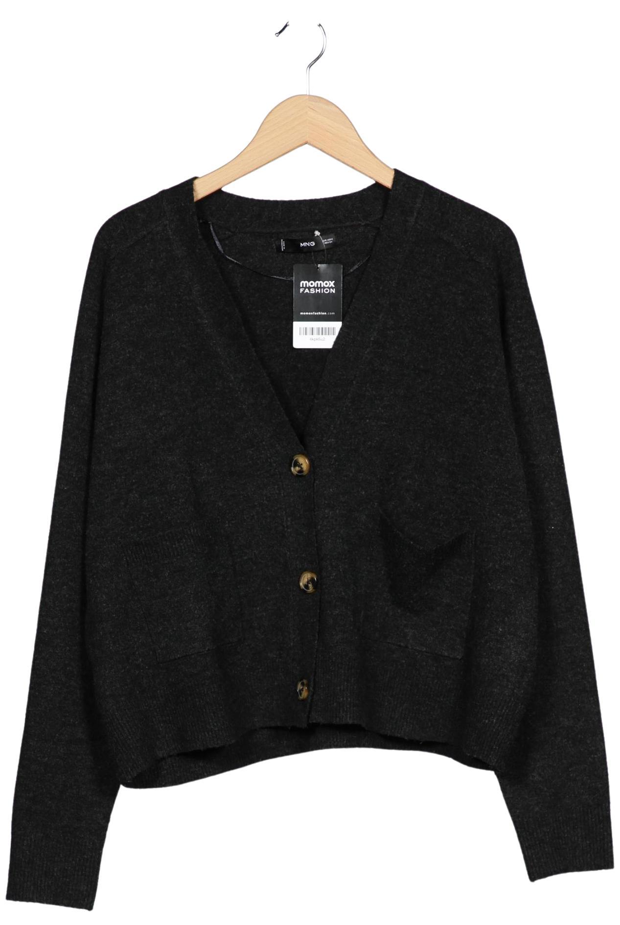 

Mango Damen Strickjacke, grau, Gr. 36