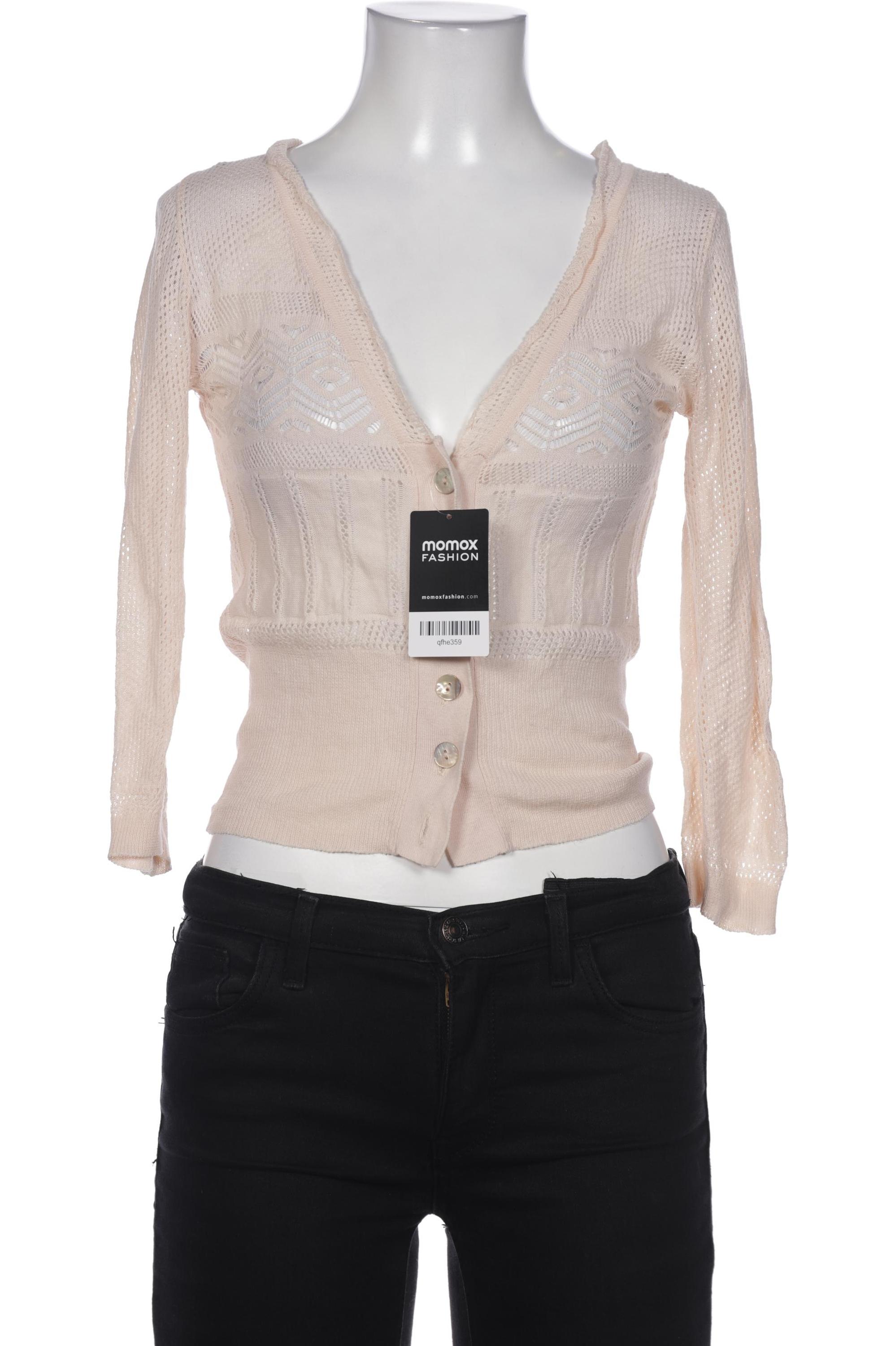 

Mango Damen Strickjacke, beige, Gr. 36