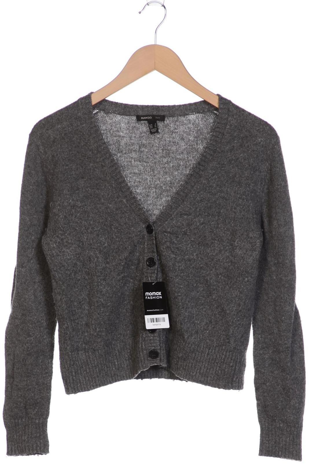 

Mango Damen Strickjacke, grau, Gr. 36