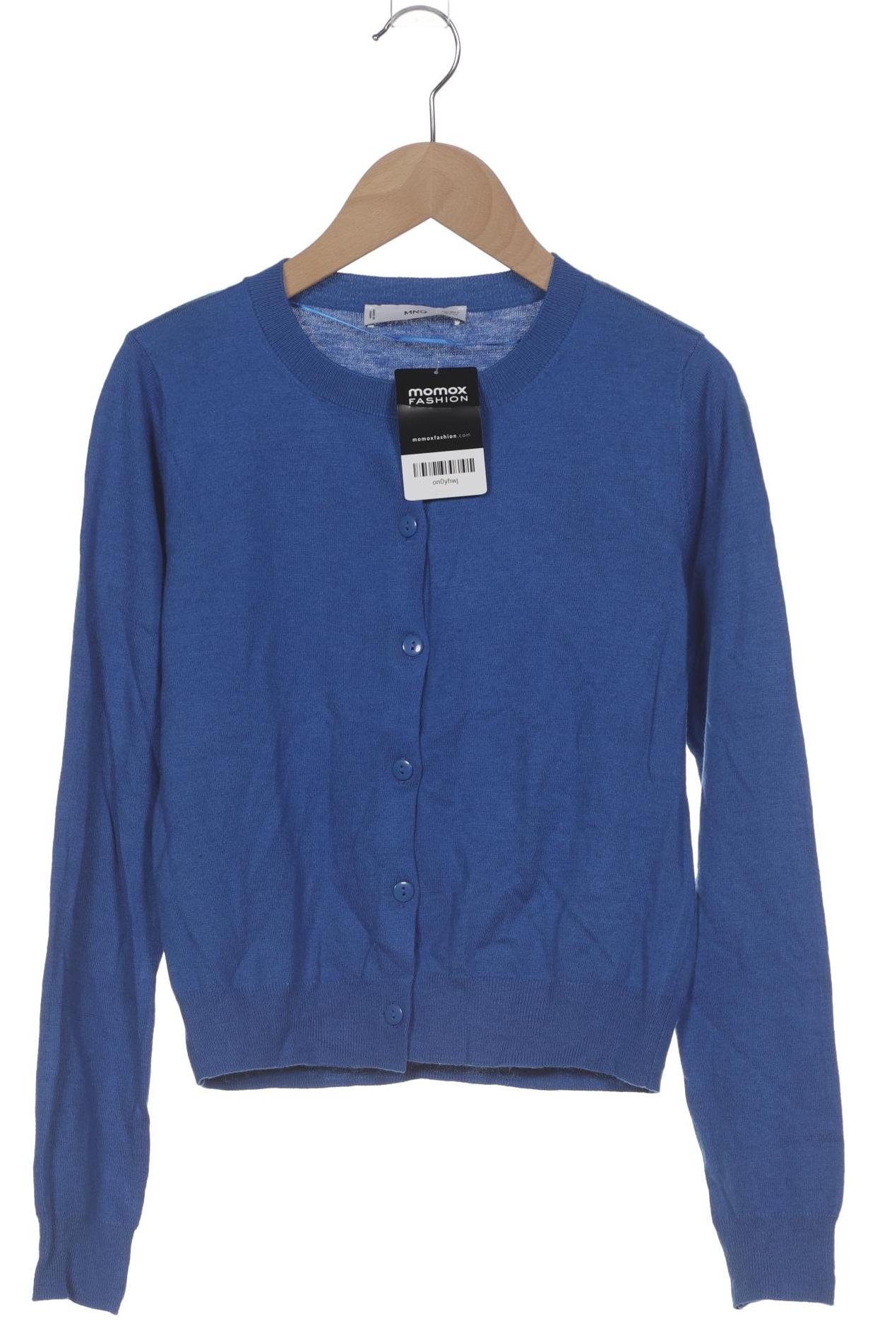 

Mango Damen Strickjacke, blau, Gr. 36