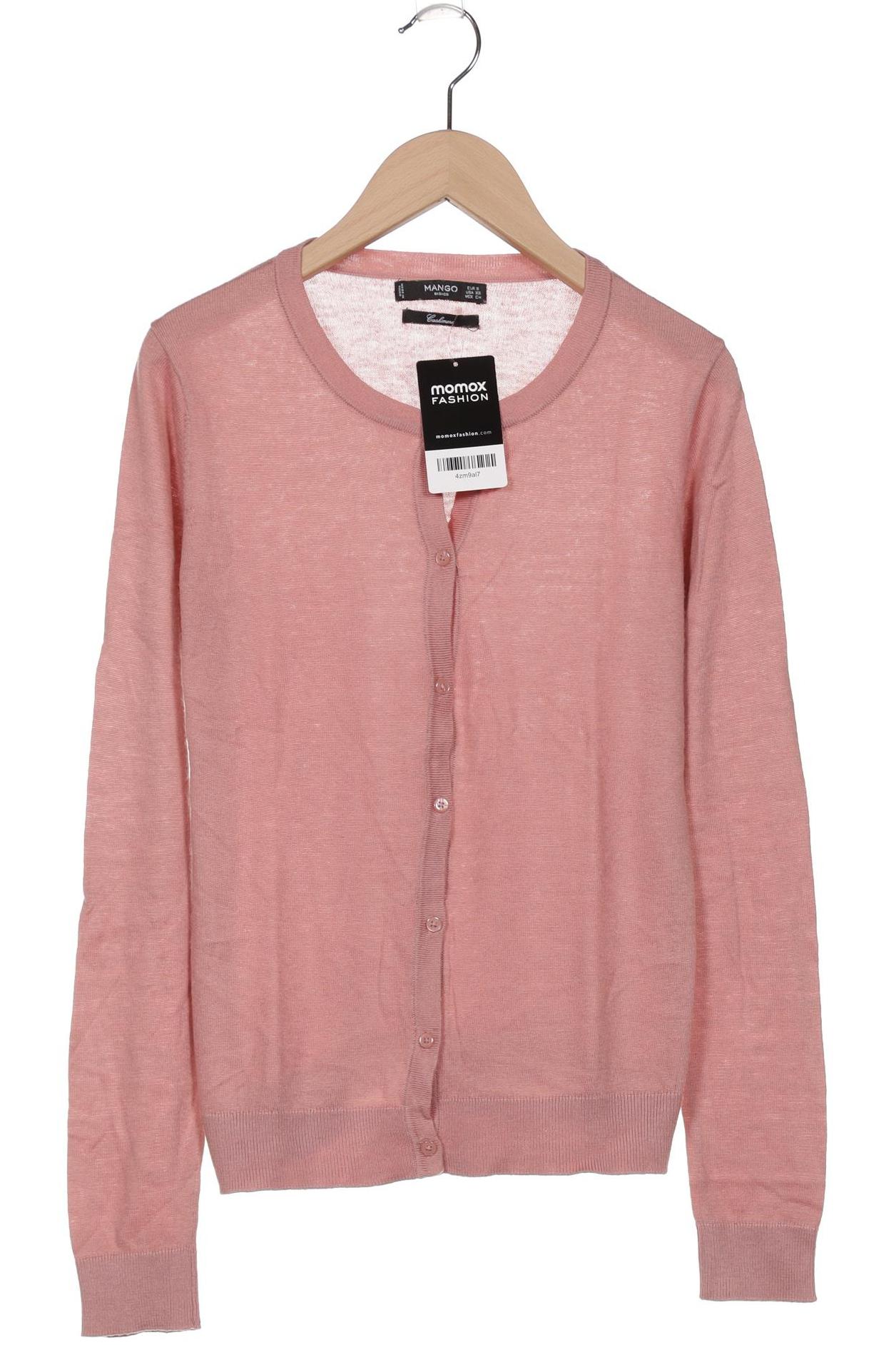 

Mango Damen Strickjacke, pink, Gr. 36
