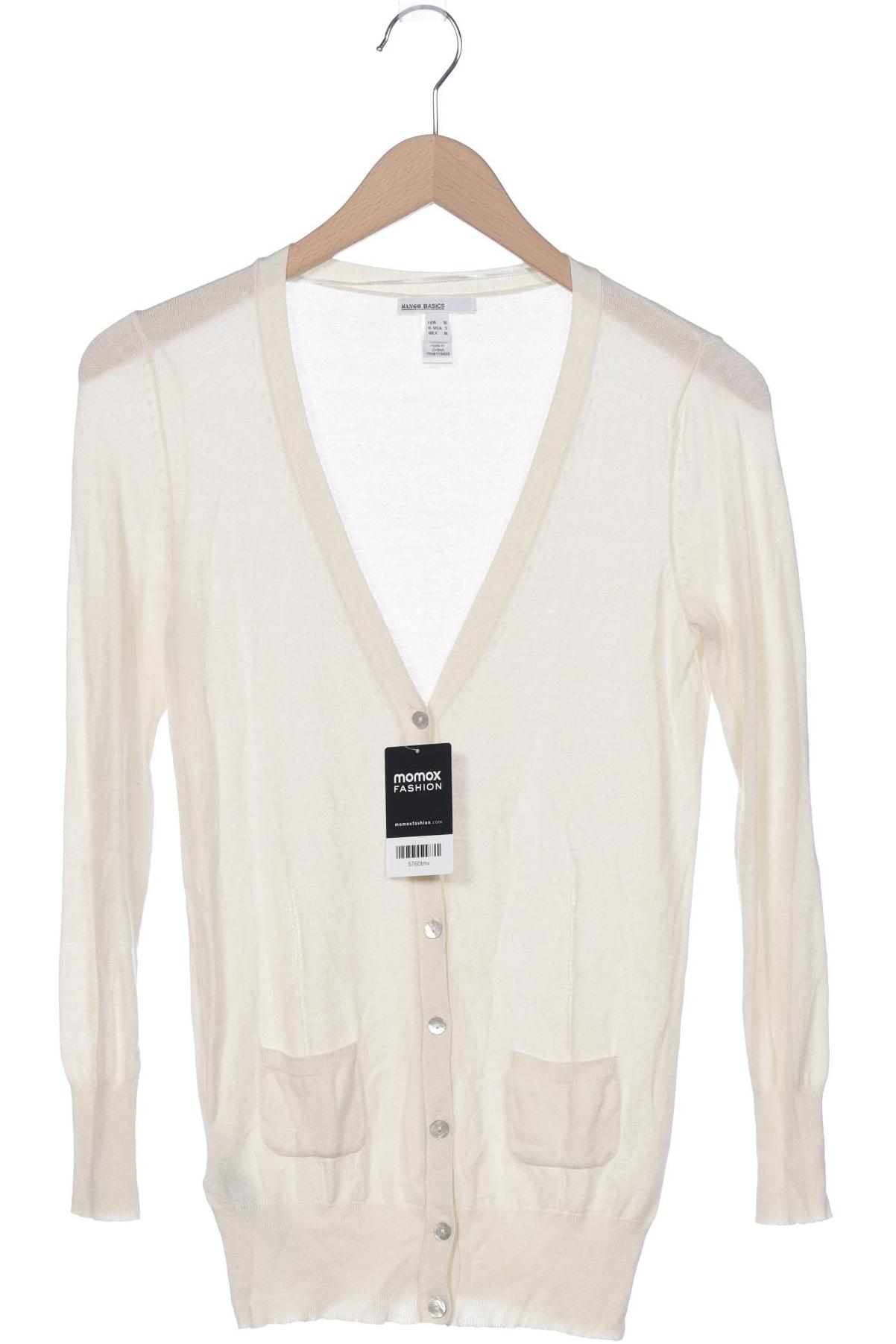 

Mango Damen Strickjacke, cremeweiß, Gr. 38