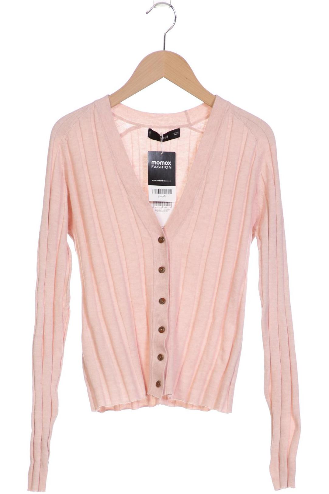 

Mango Damen Strickjacke, pink, Gr. 42