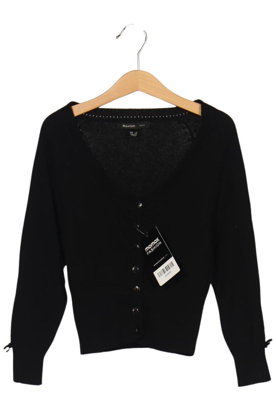 

Mango Damen Strickjacke, schwarz, Gr. 34