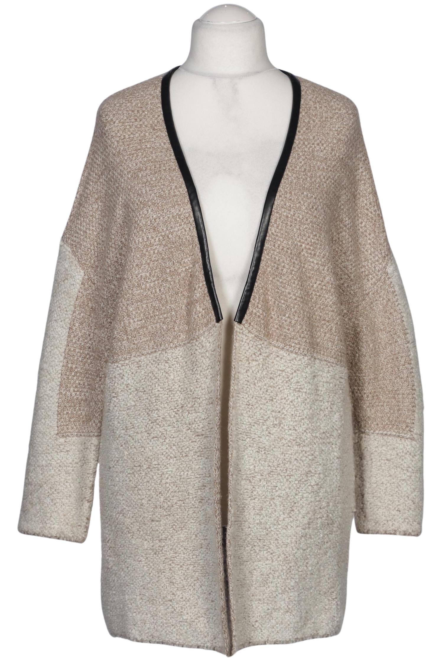 

Mango Damen Strickjacke, beige, Gr. 38