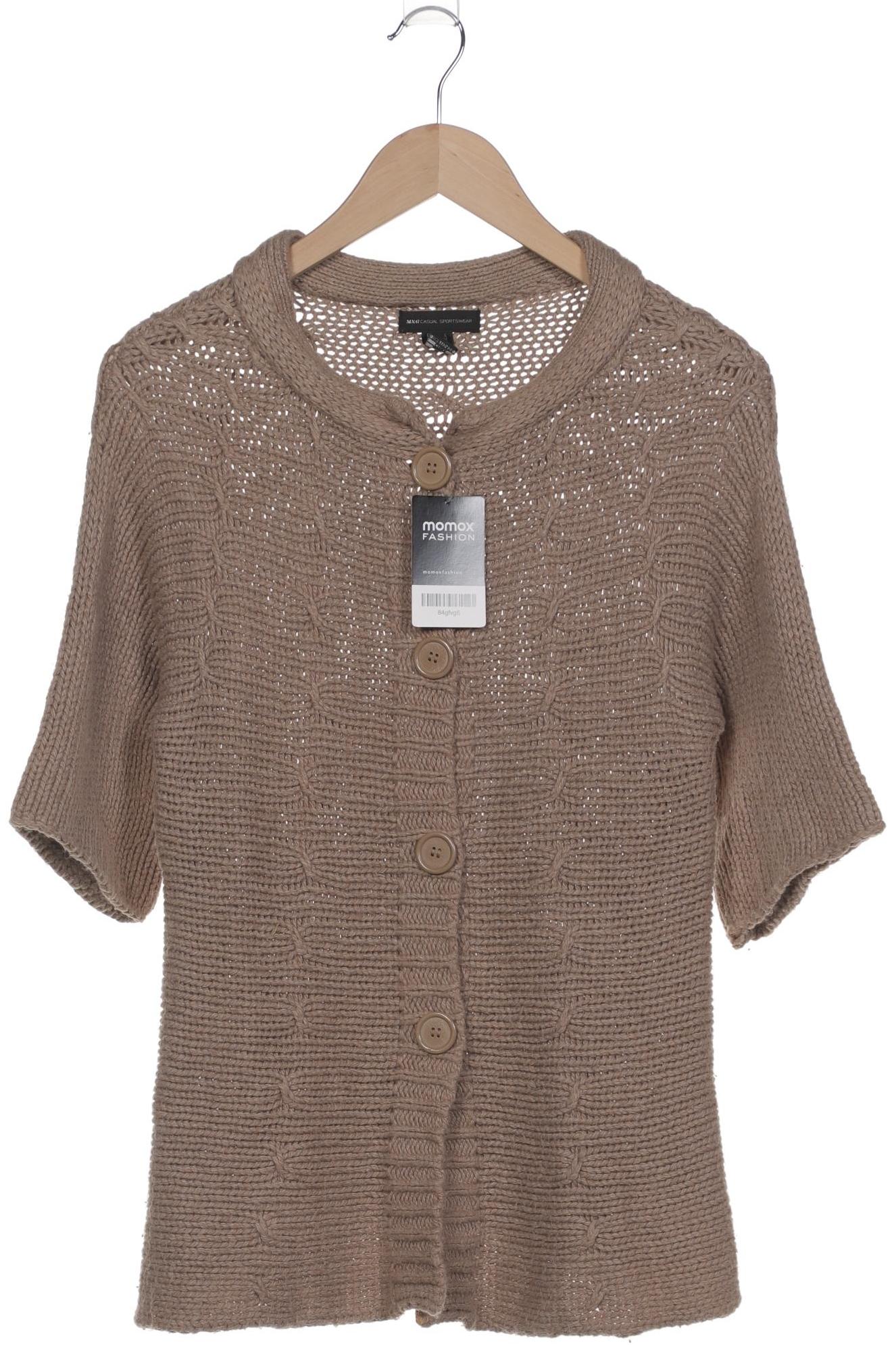 

Mango Damen Strickjacke, beige, Gr. 42
