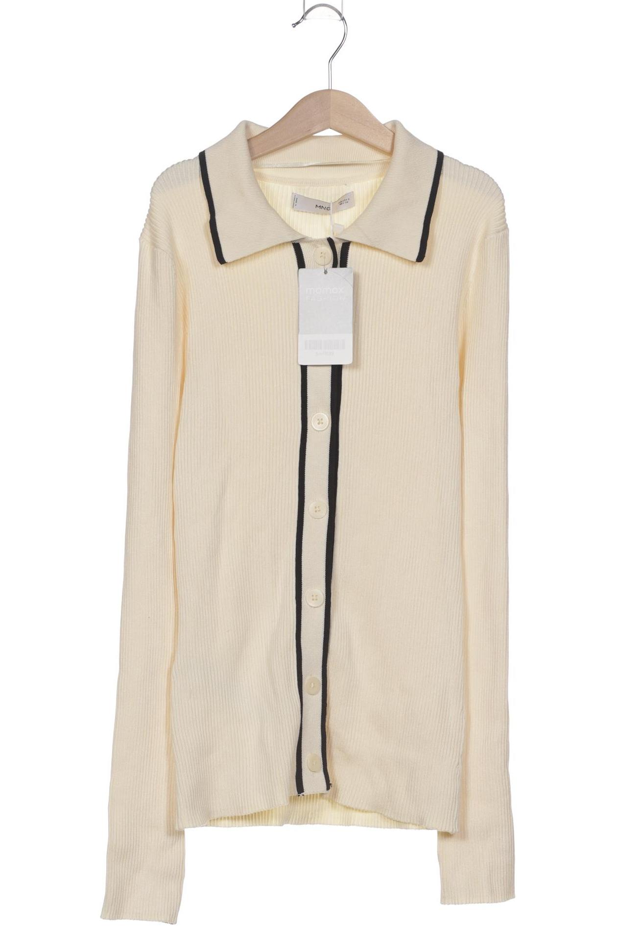 

Mango Damen Strickjacke, cremeweiß, Gr. 36