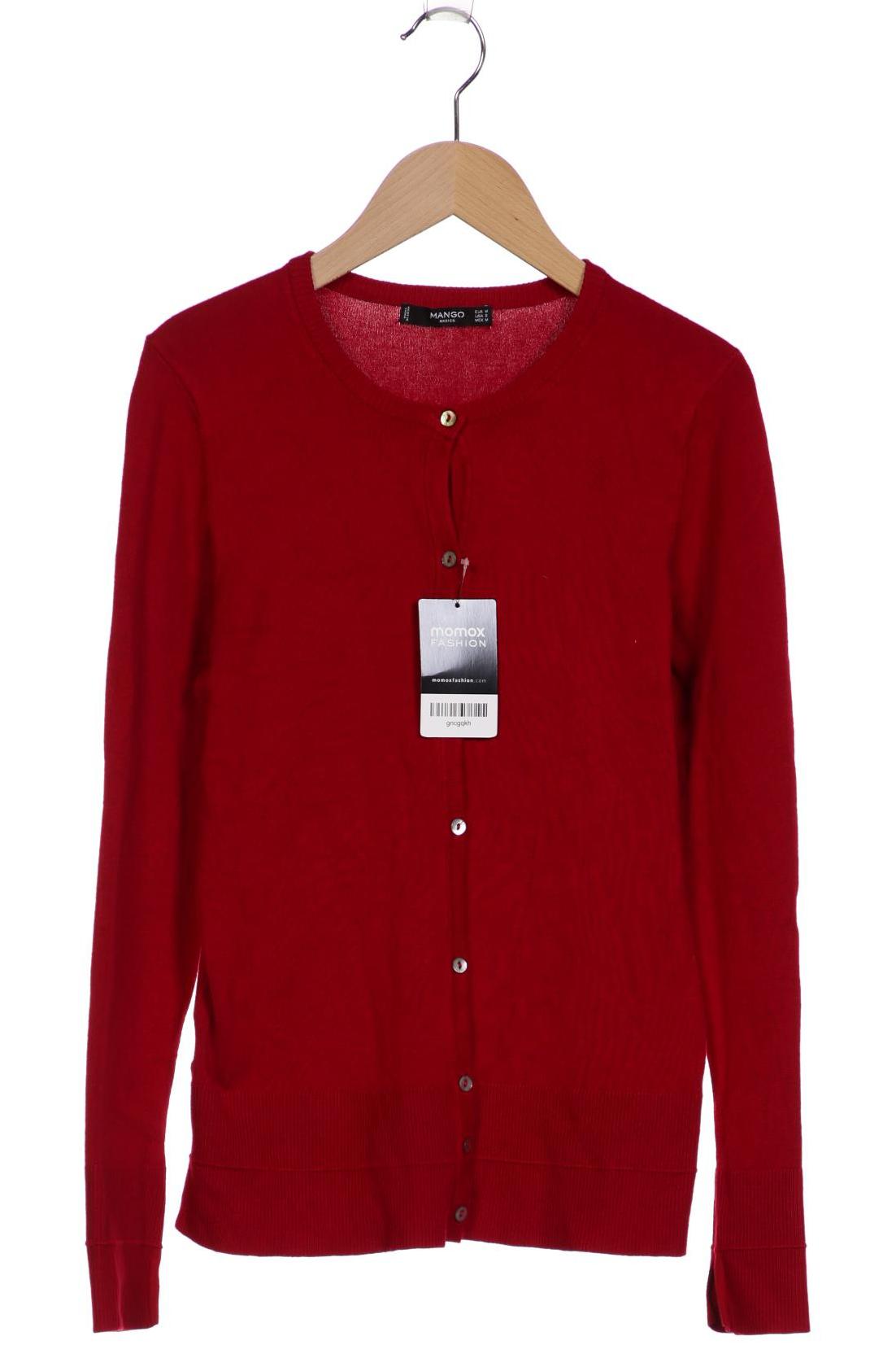 

Mango Damen Strickjacke, rot, Gr. 38