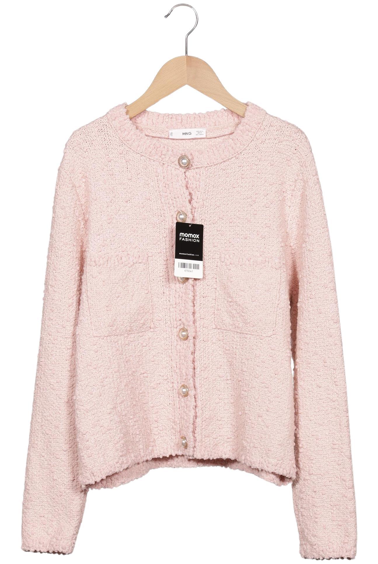 

Mango Damen Strickjacke, pink, Gr. 38