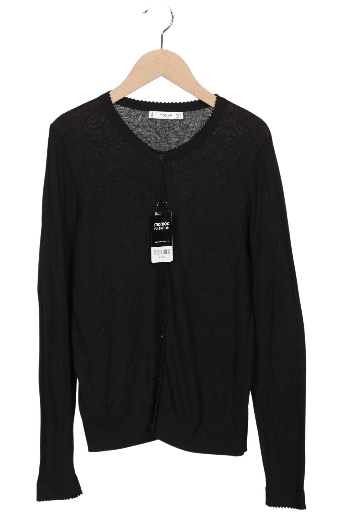 

Mango Damen Strickjacke, schwarz, Gr. 38
