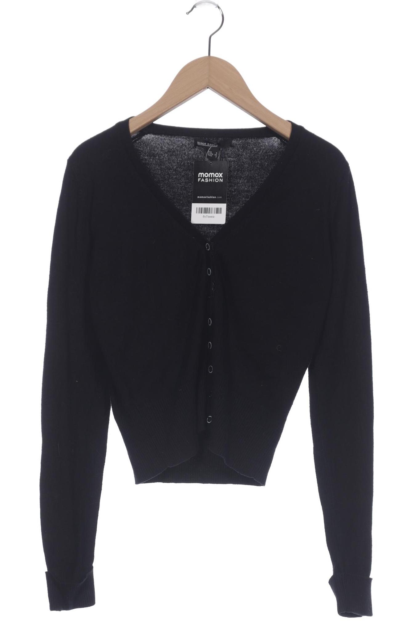 

Mango Damen Strickjacke, schwarz, Gr. 36