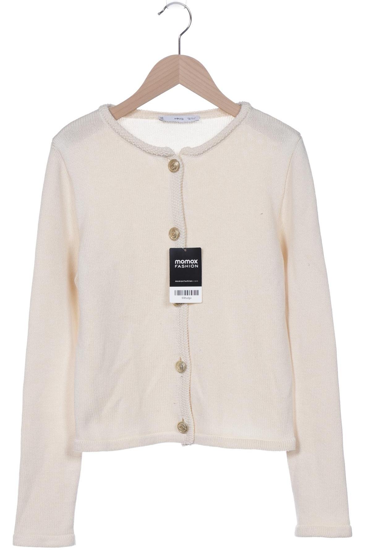 

Mango Damen Strickjacke, cremeweiß, Gr. 34