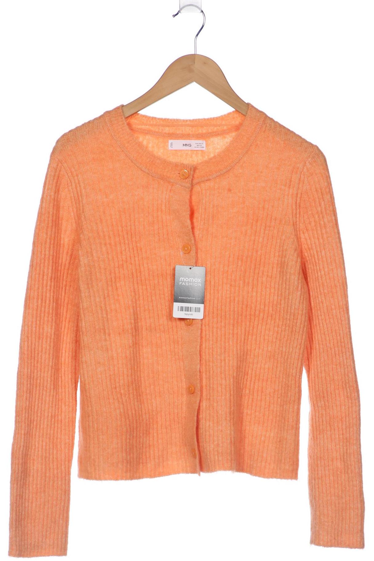 

Mango Damen Strickjacke, orange, Gr. 44