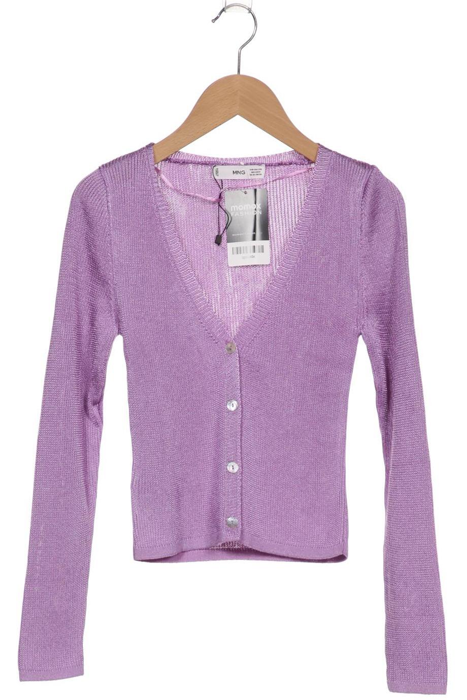 

Mango Damen Strickjacke, flieder, Gr. 32