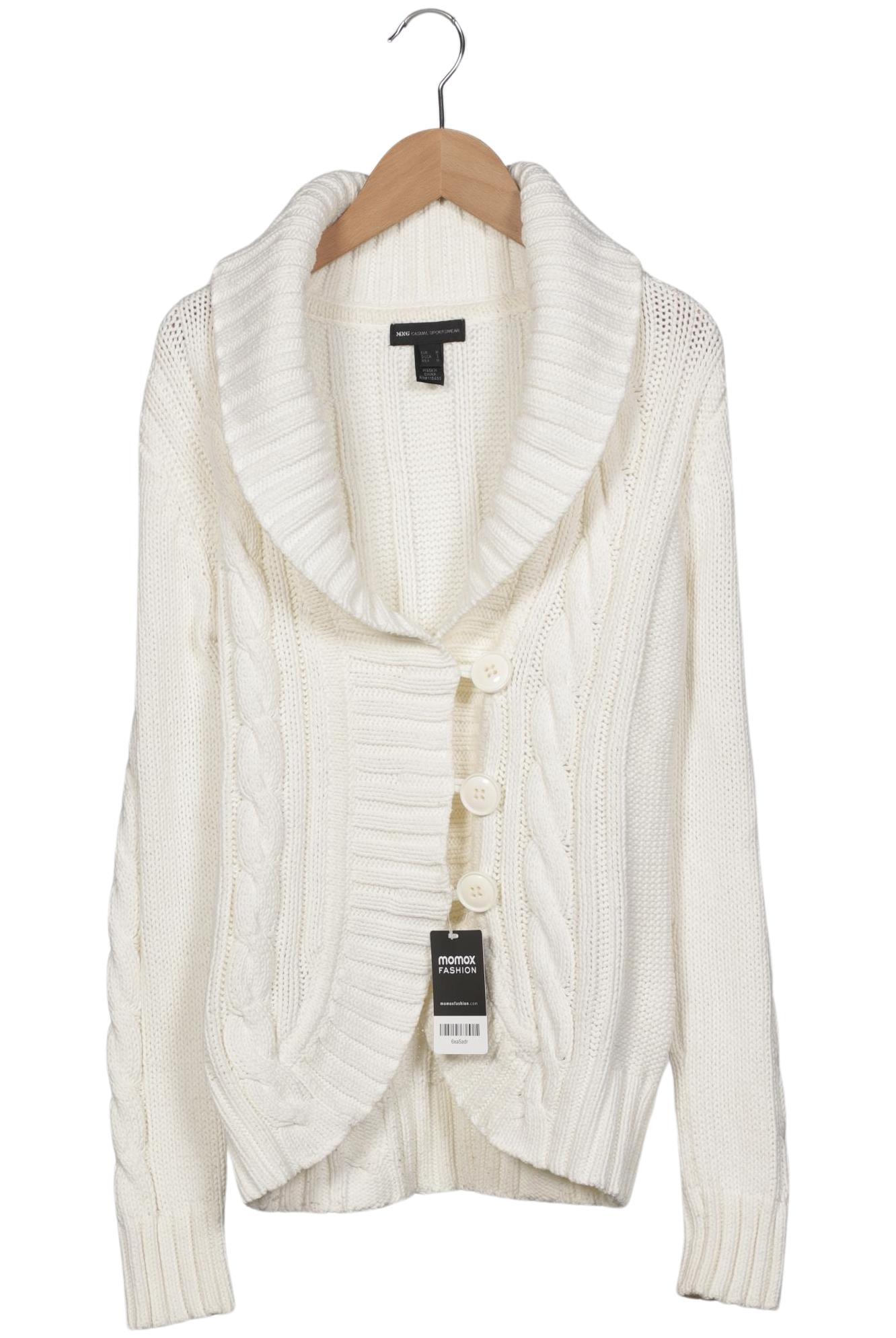 

Mango Damen Strickjacke, cremeweiß, Gr. 38