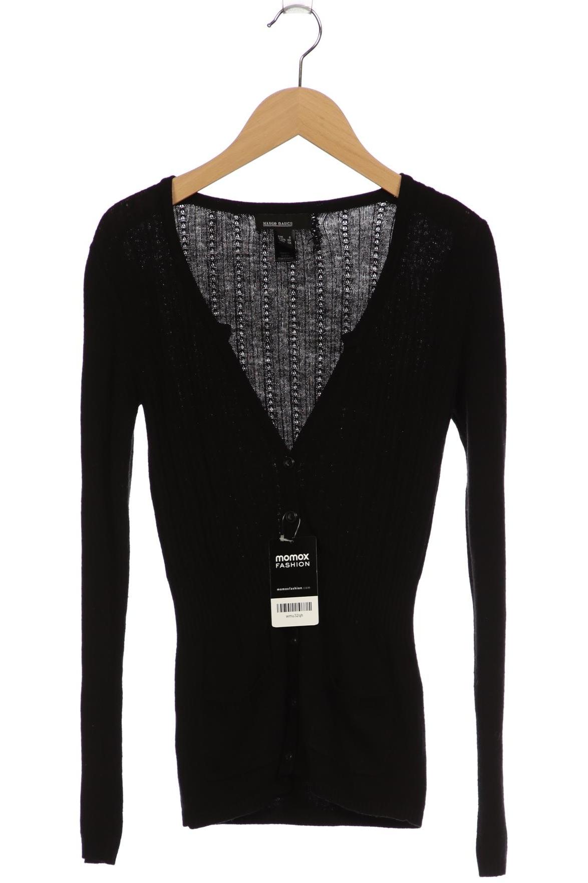 

Mango Damen Strickjacke, schwarz, Gr. 36