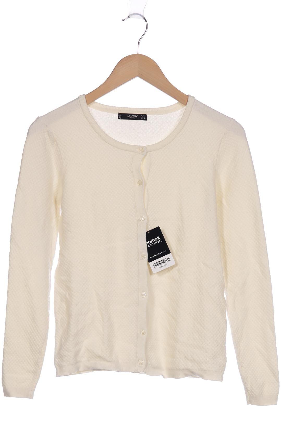 

Mango Damen Strickjacke, cremeweiß, Gr. 36