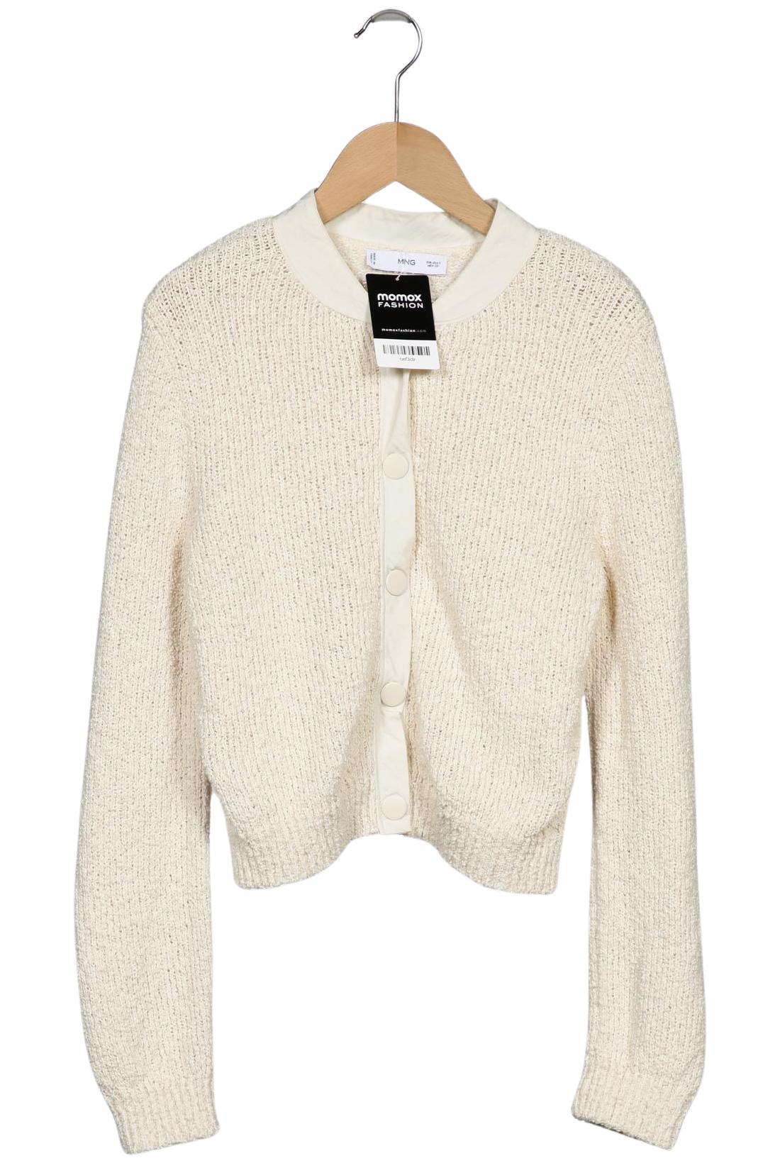 

Mango Damen Strickjacke, cremeweiß, Gr. 36