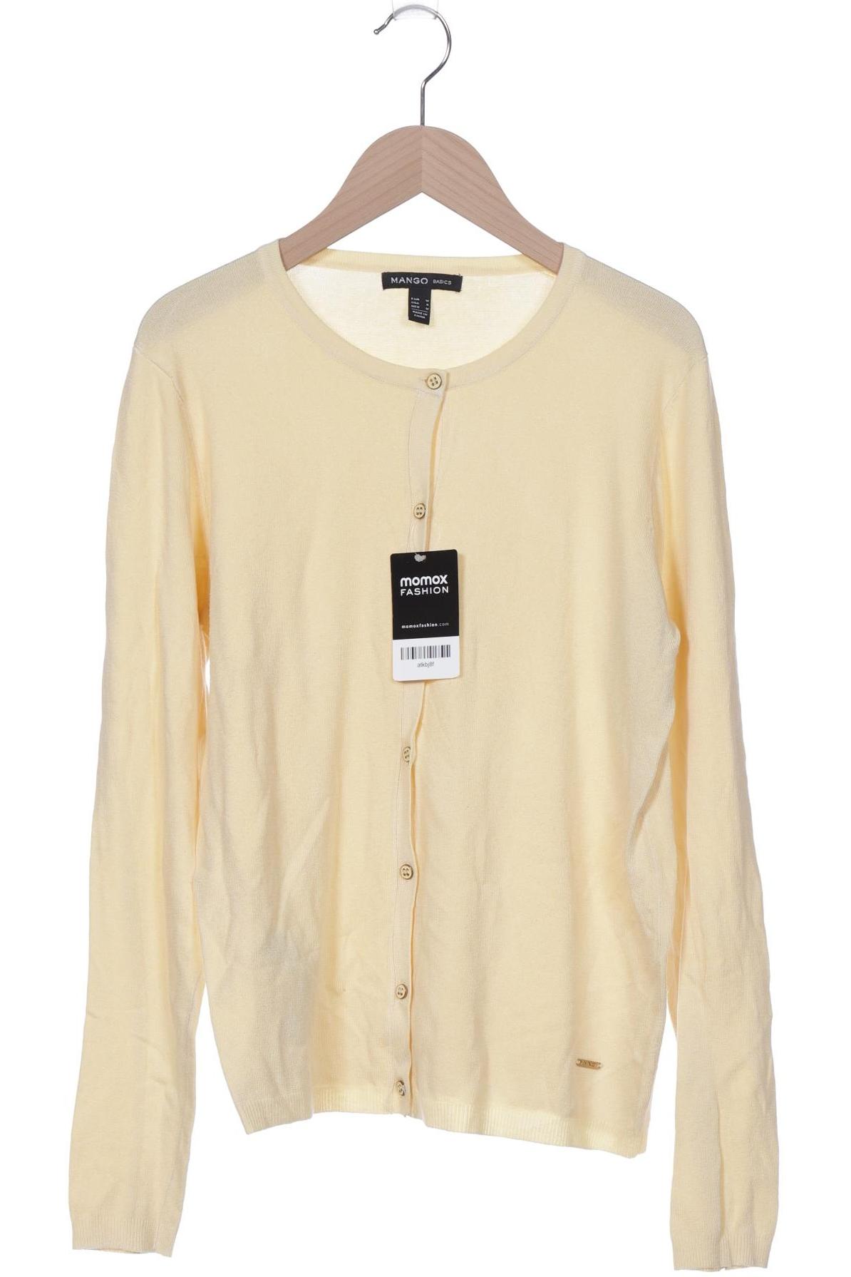 

Mango Damen Strickjacke, gelb, Gr. 38