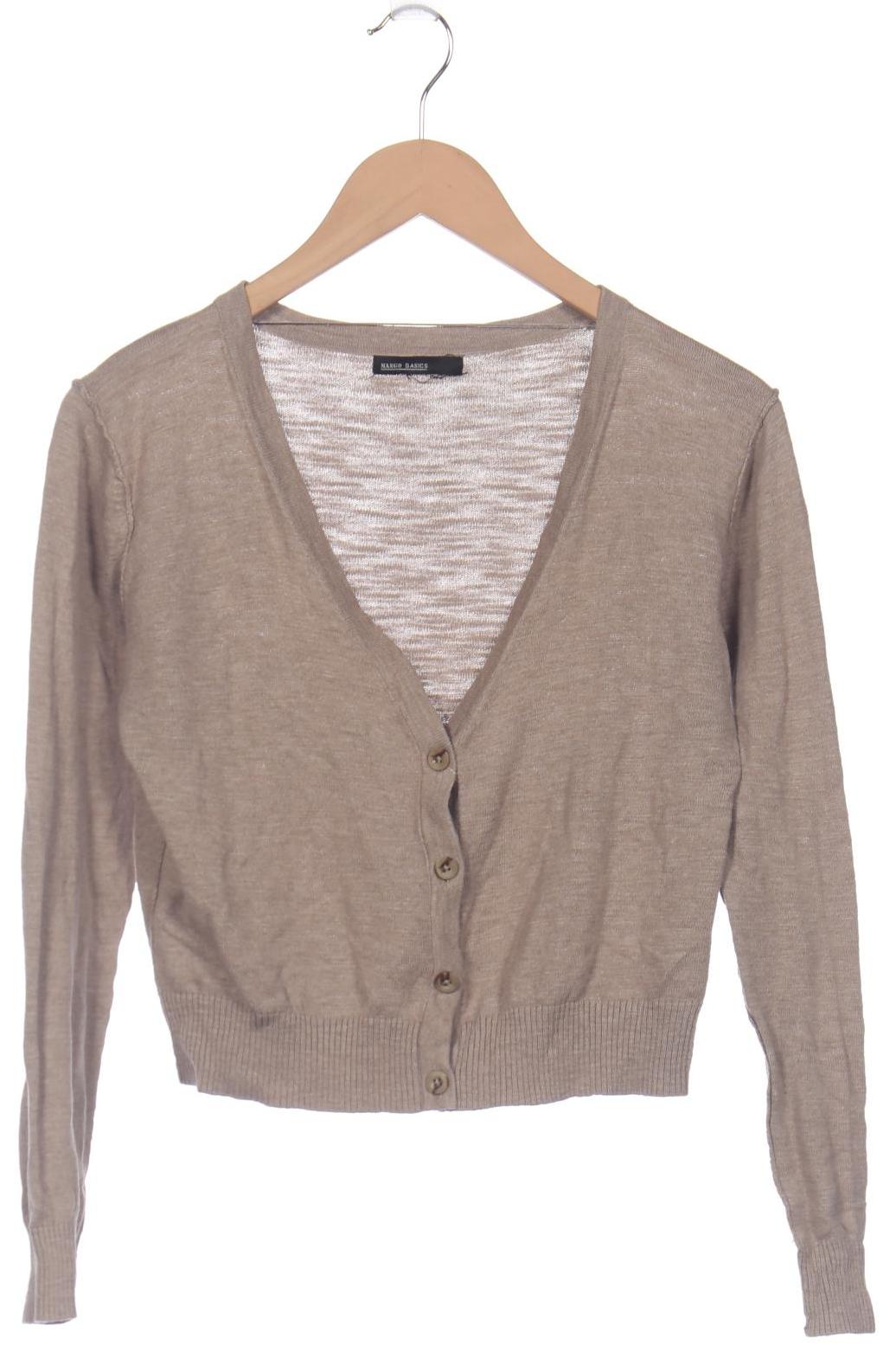 

Mango Damen Strickjacke, beige, Gr. 34