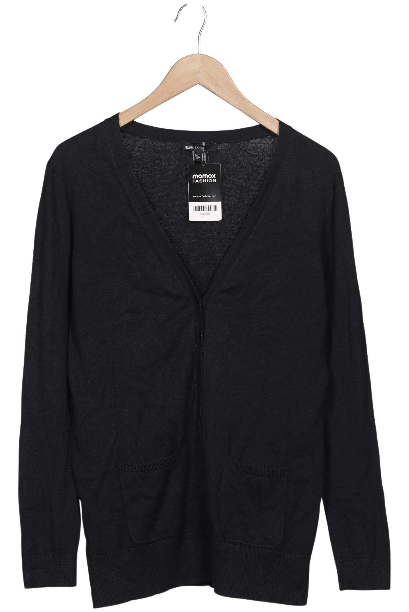 

Mango Damen Strickjacke, schwarz, Gr. 42