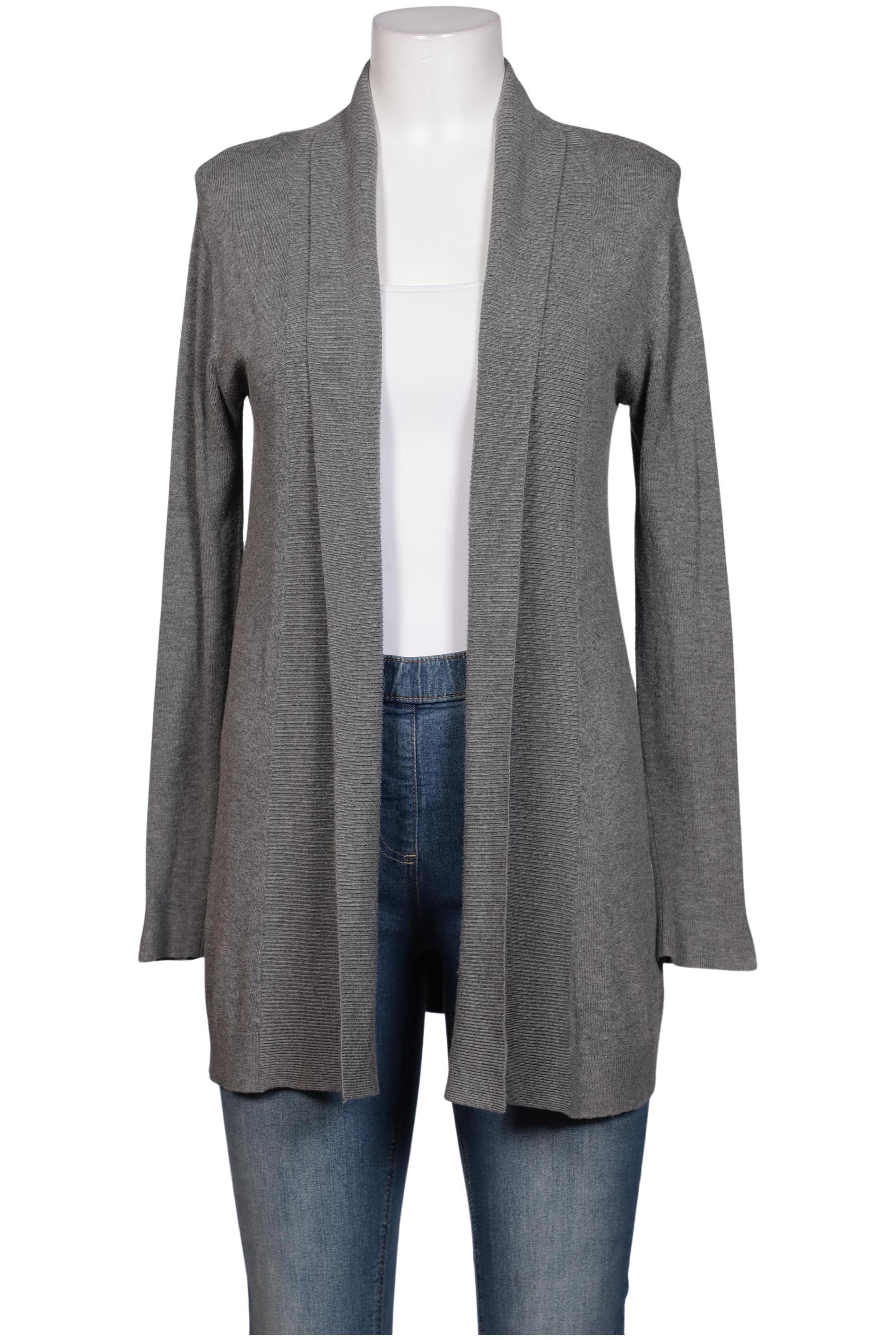 

Mango Damen Strickjacke, grau, Gr. 36