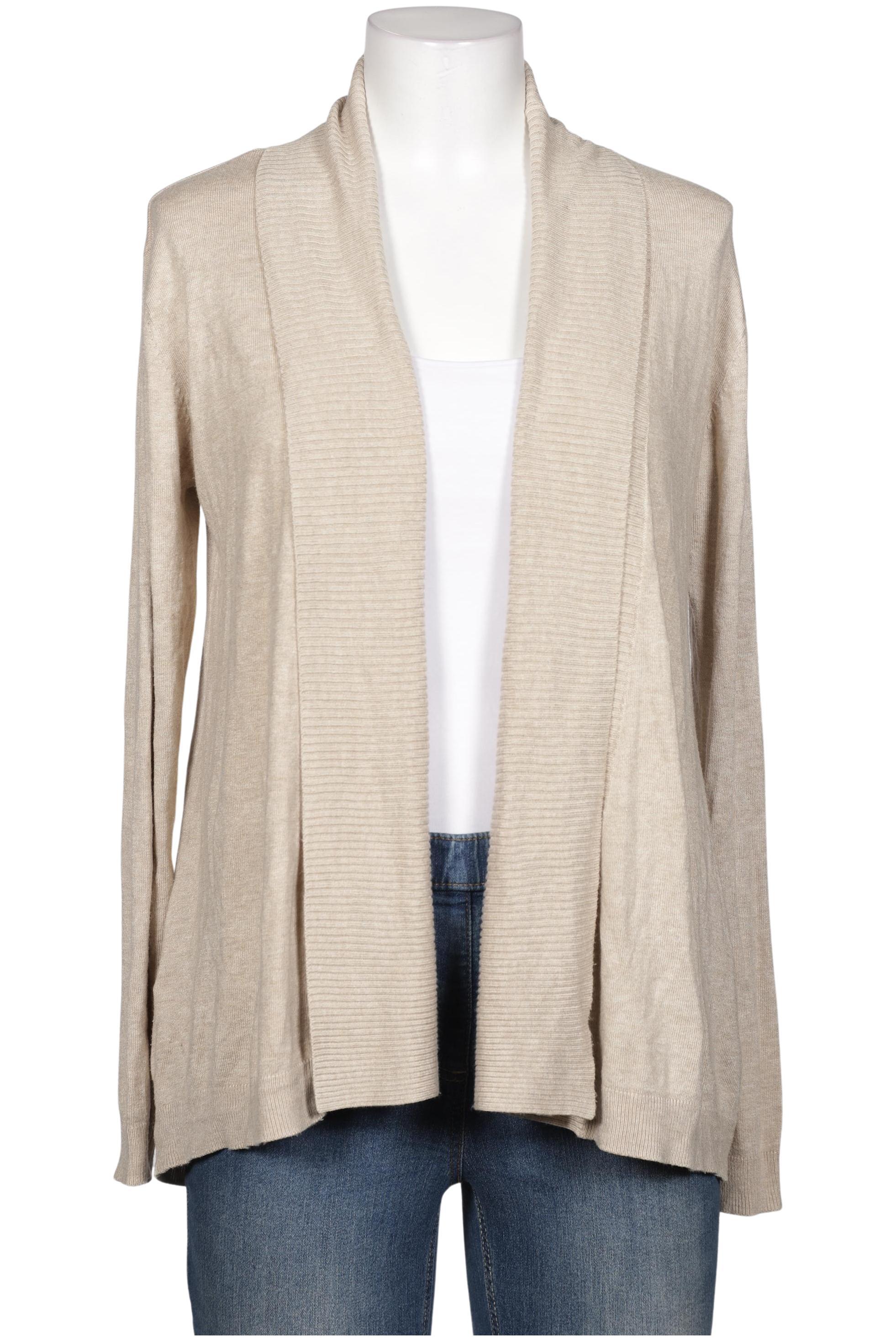 

Mango Damen Strickjacke, beige, Gr. 38