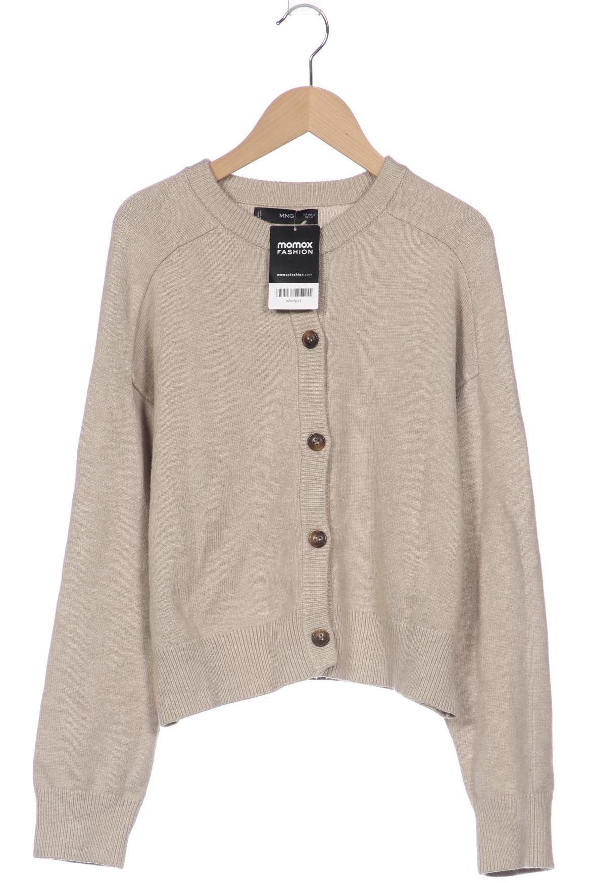 

Mango Damen Strickjacke, beige, Gr. 38