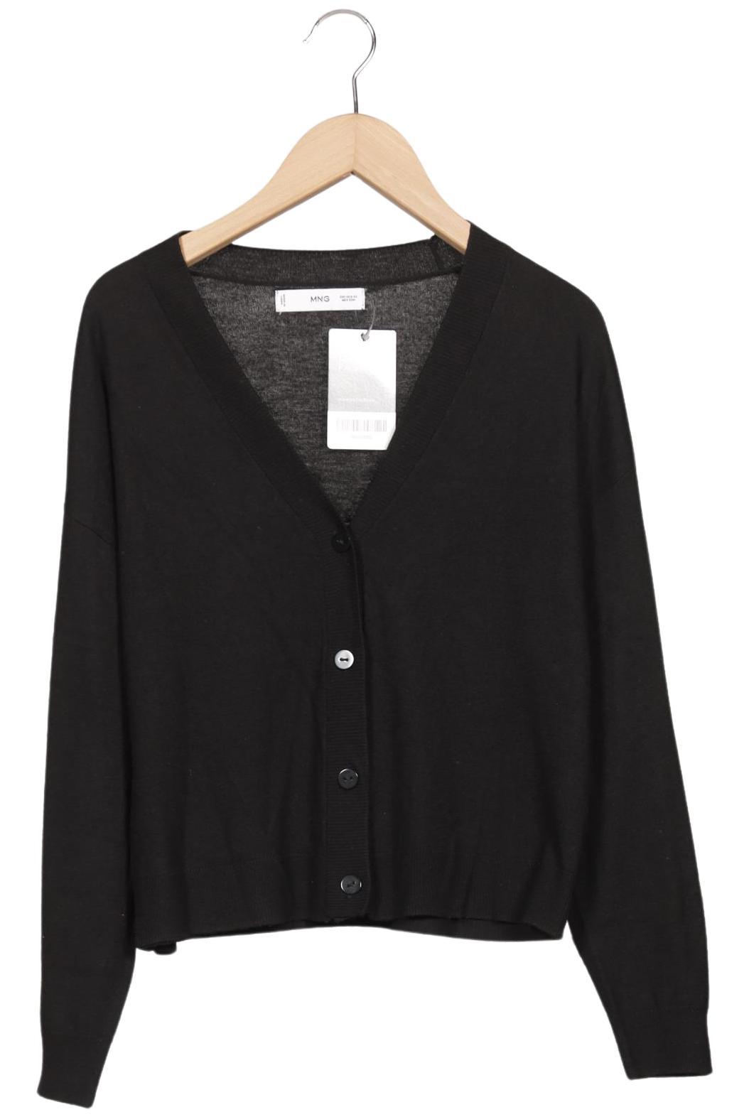 

Mango Damen Strickjacke, schwarz, Gr. 34