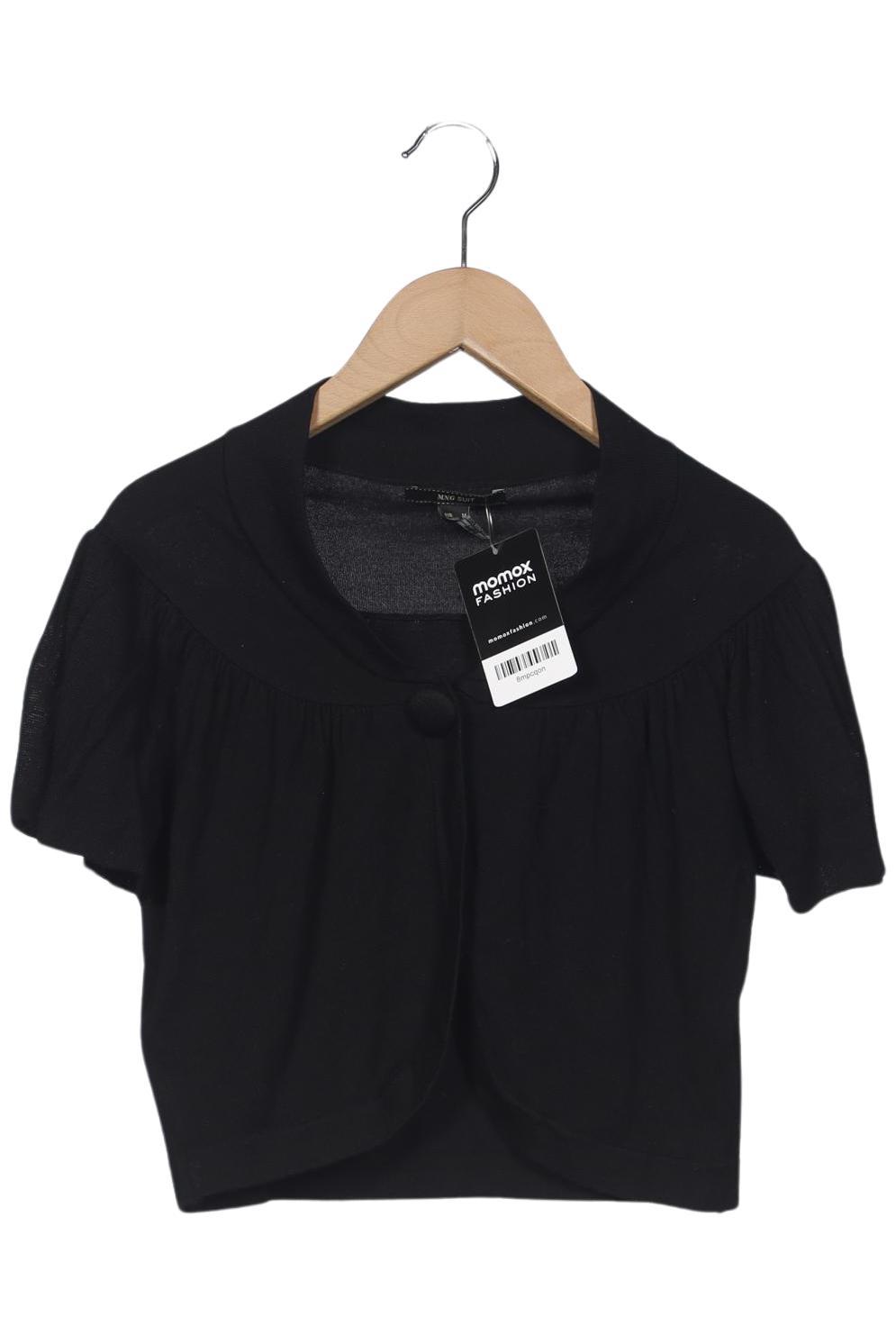 

Mango Damen Strickjacke, schwarz, Gr. 38