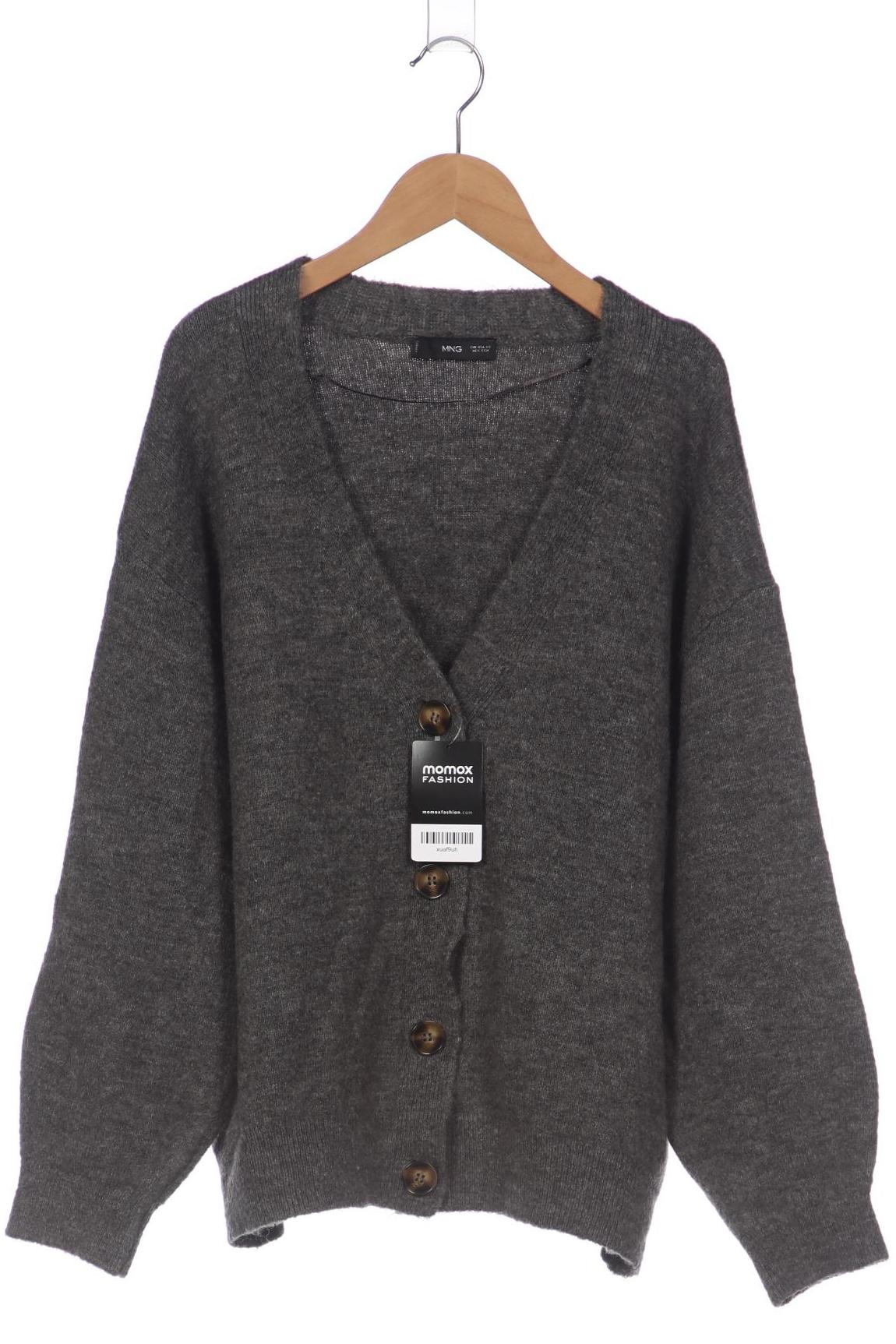 

Mango Damen Strickjacke, grau, Gr. 34