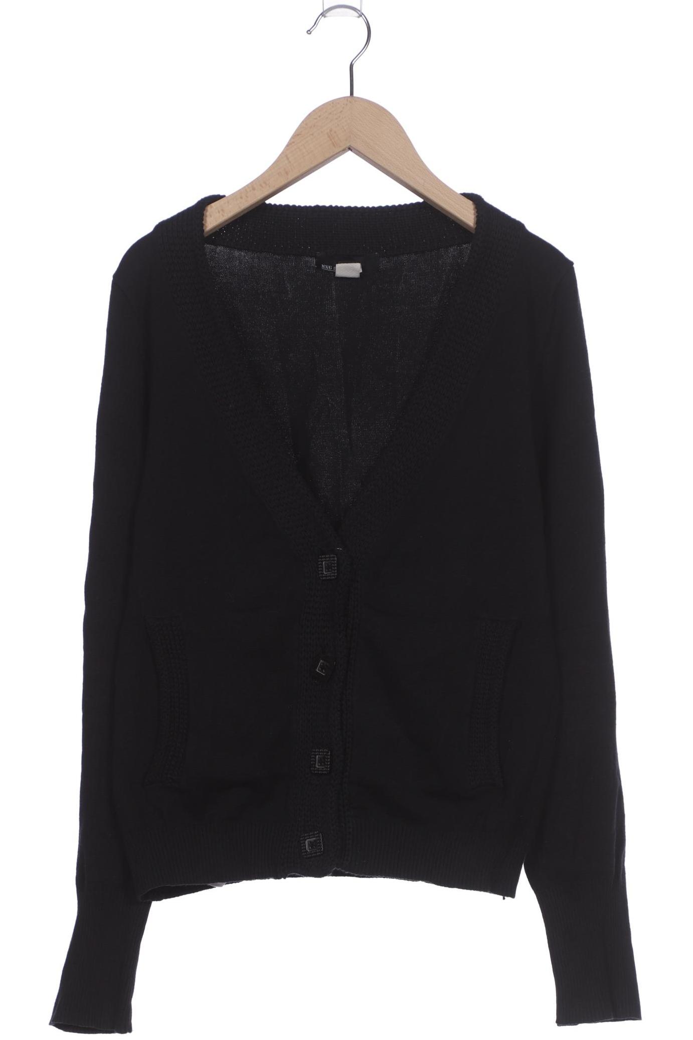 

Mango Damen Strickjacke, schwarz, Gr. 42