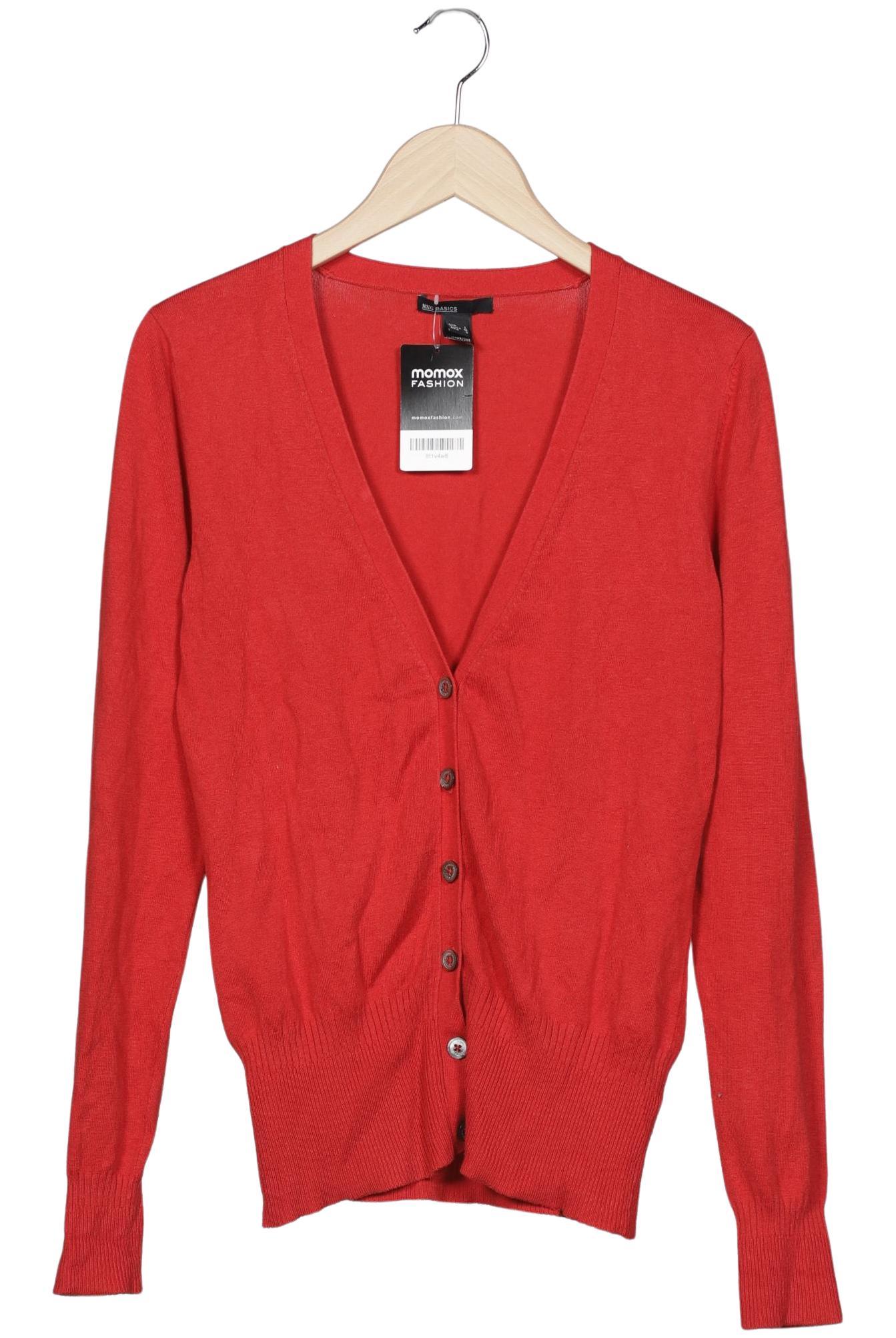 

Mango Damen Strickjacke, rot, Gr. 42